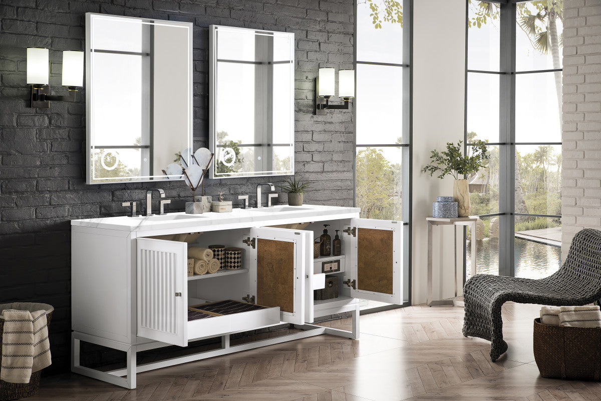 Athens 72" Double Vanity Cabinet