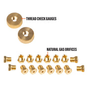 Blackstone 5249 Natural Gas Conversion Kit – 10 FT Hose, Orifices & Wrench Included