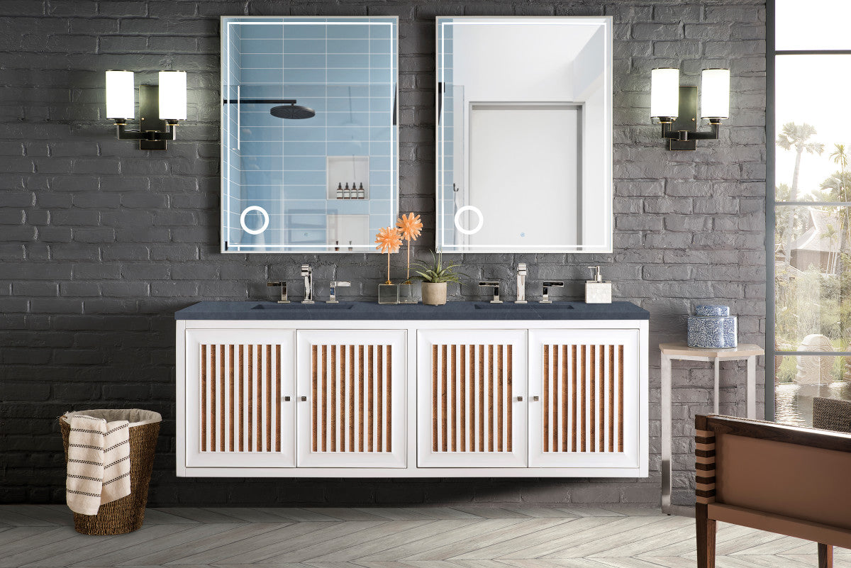 Athens 72" Double Vanity Cabinet