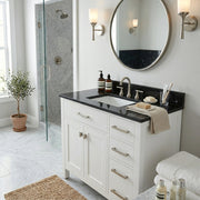 MAIDSTONE Neeson 36 Inch Birch and Oak Vanity