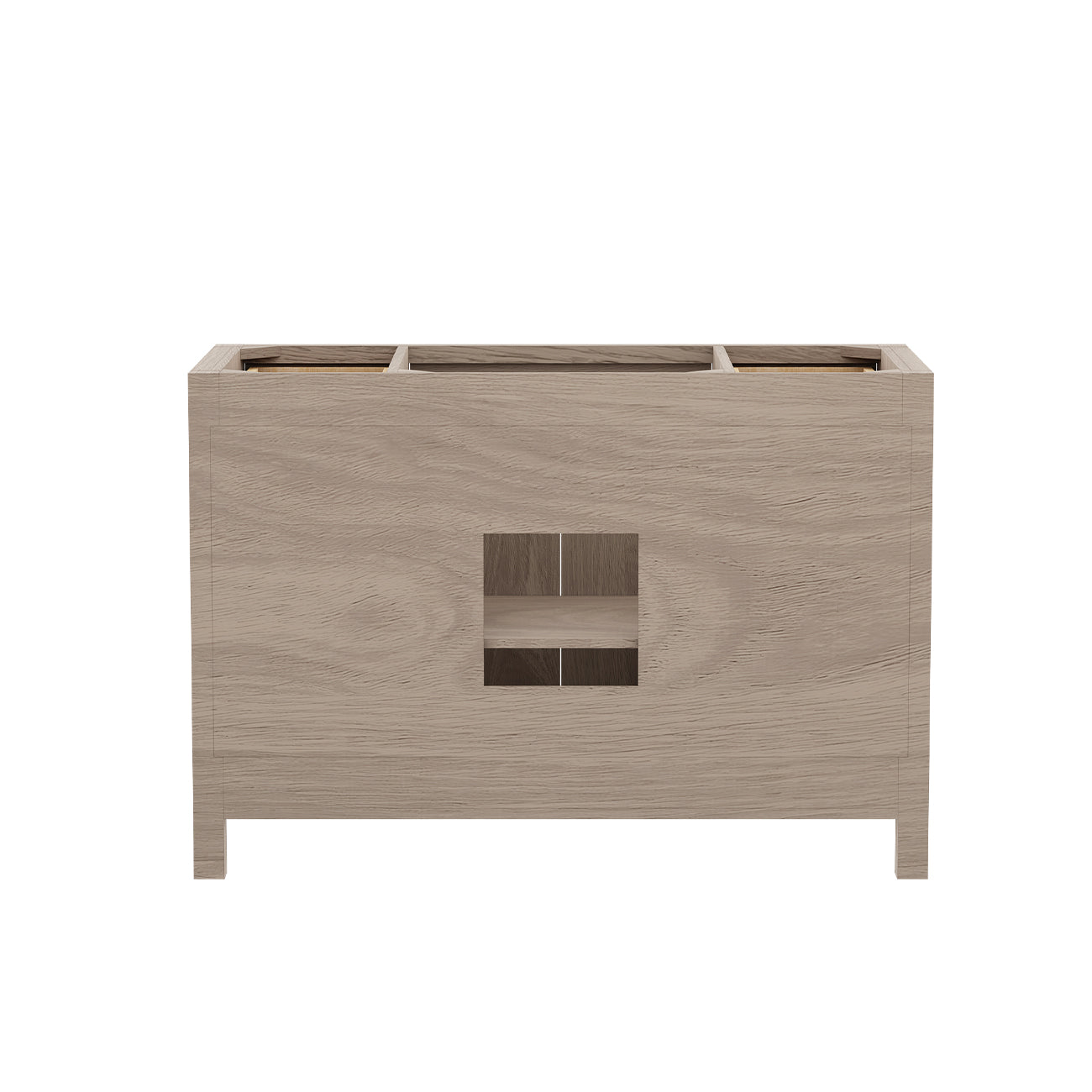 MAIDSTONE Neeson 48 Inch Oak and Birch Vanity