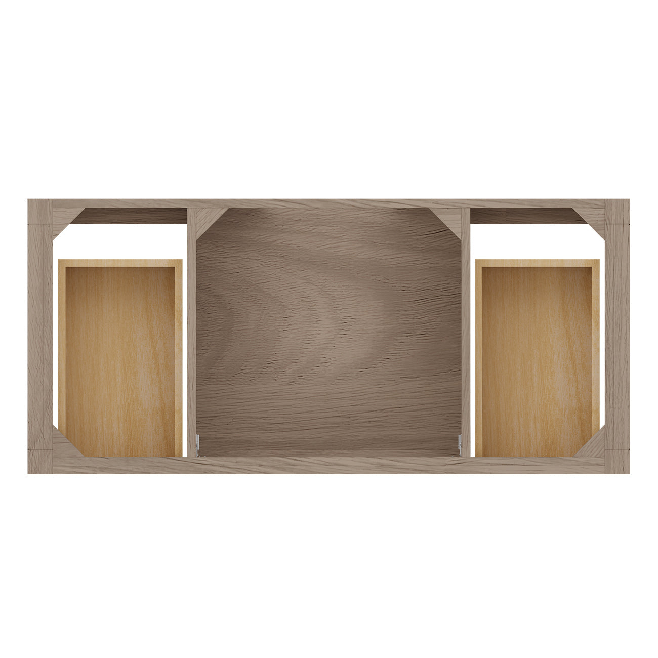 MAIDSTONE Neeson 48 Inch Oak and Birch Vanity