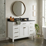 MAIDSTONE Neeson 48 Inch Oak and Birch Vanity