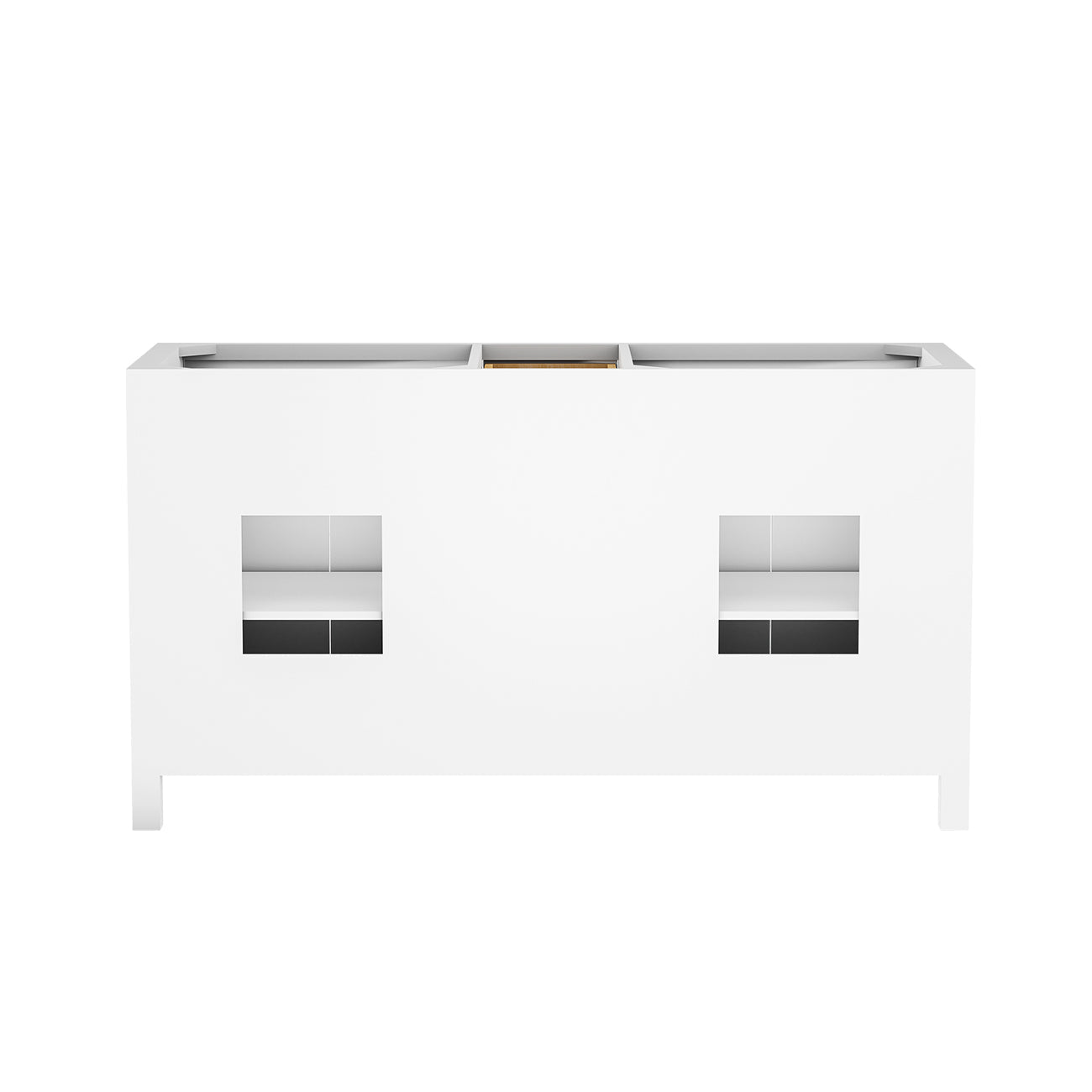 MAIDSTONE Neeson 60 Inch Oak and Birch Console Vanity