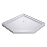 DreamLine SlimLine 38" D x 38" W Corner Shower Base