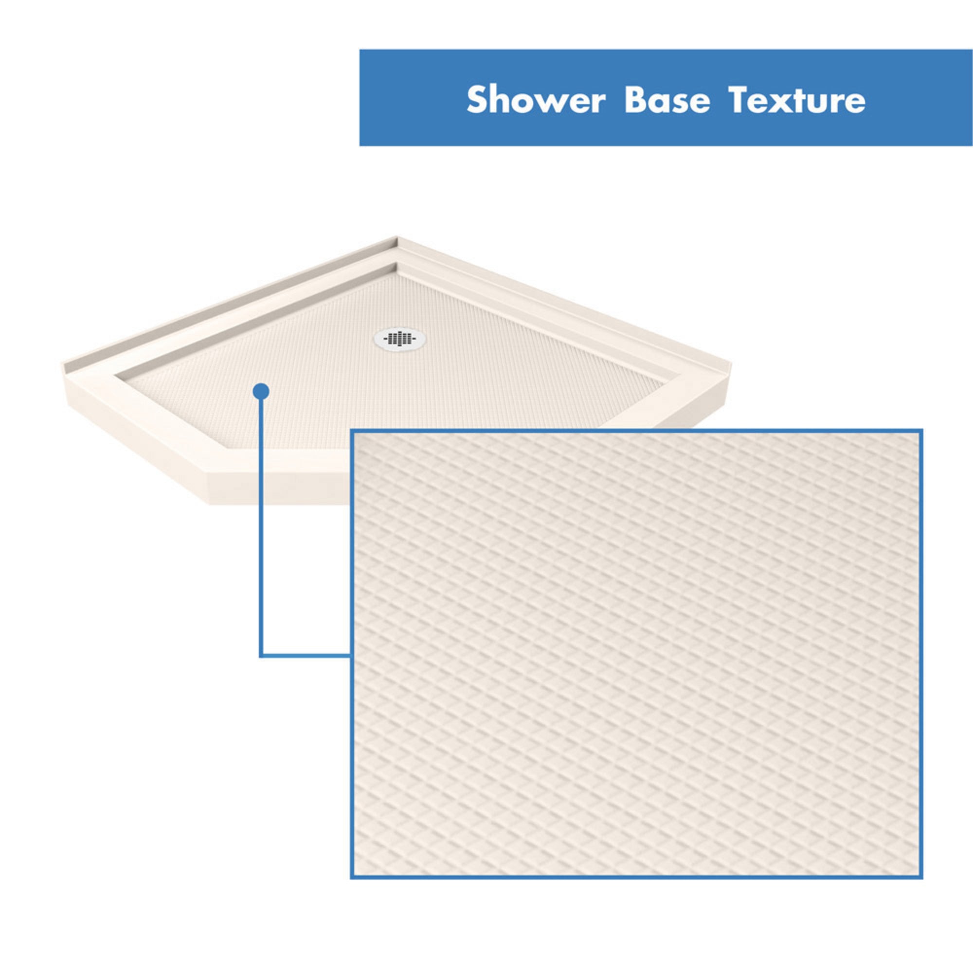 DreamLine Prism 40" W Shower Enclosure Kit