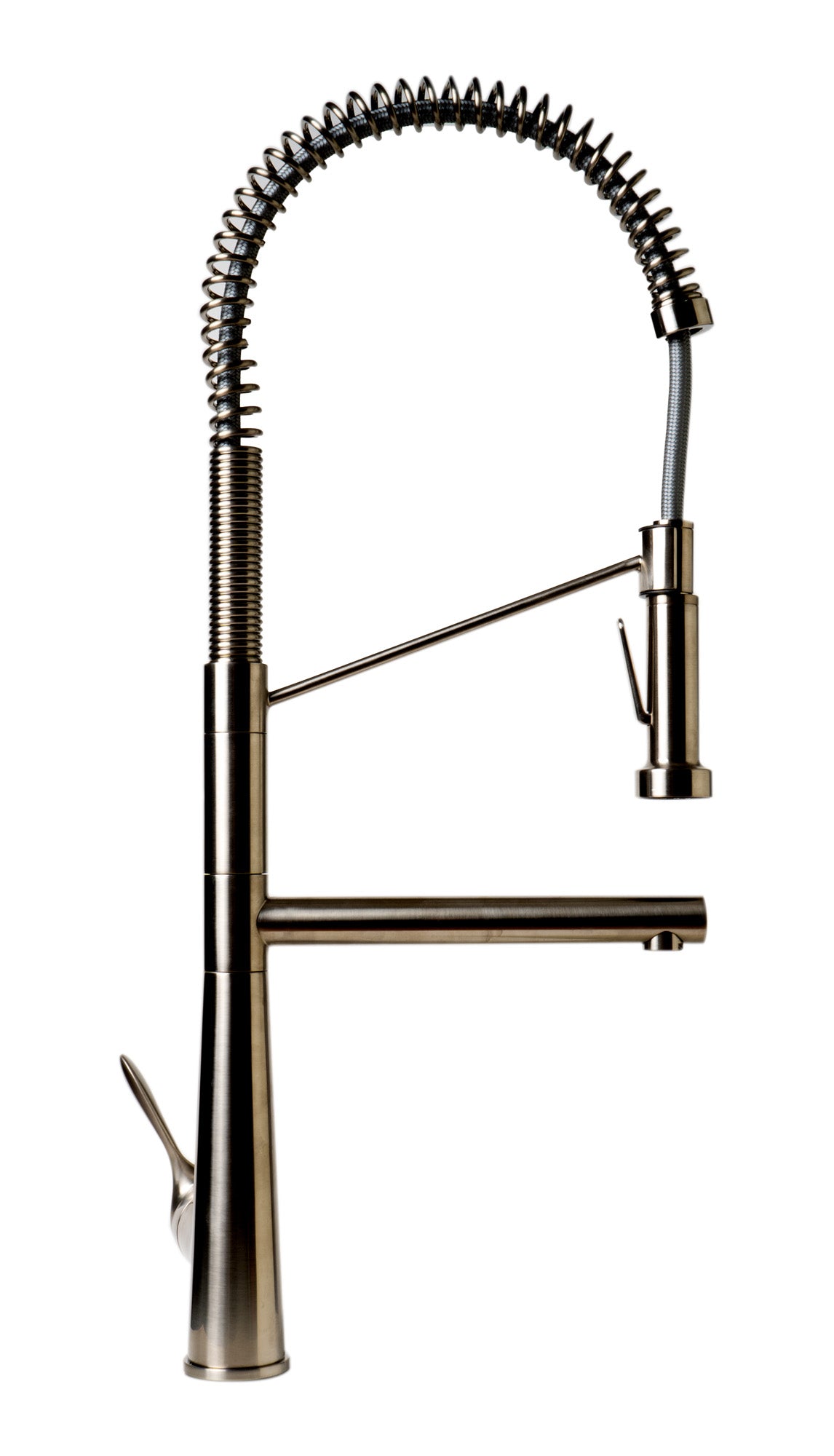 ALFI brand ABKF3787 Double Spout Commercial Spring Kitchen Faucet
