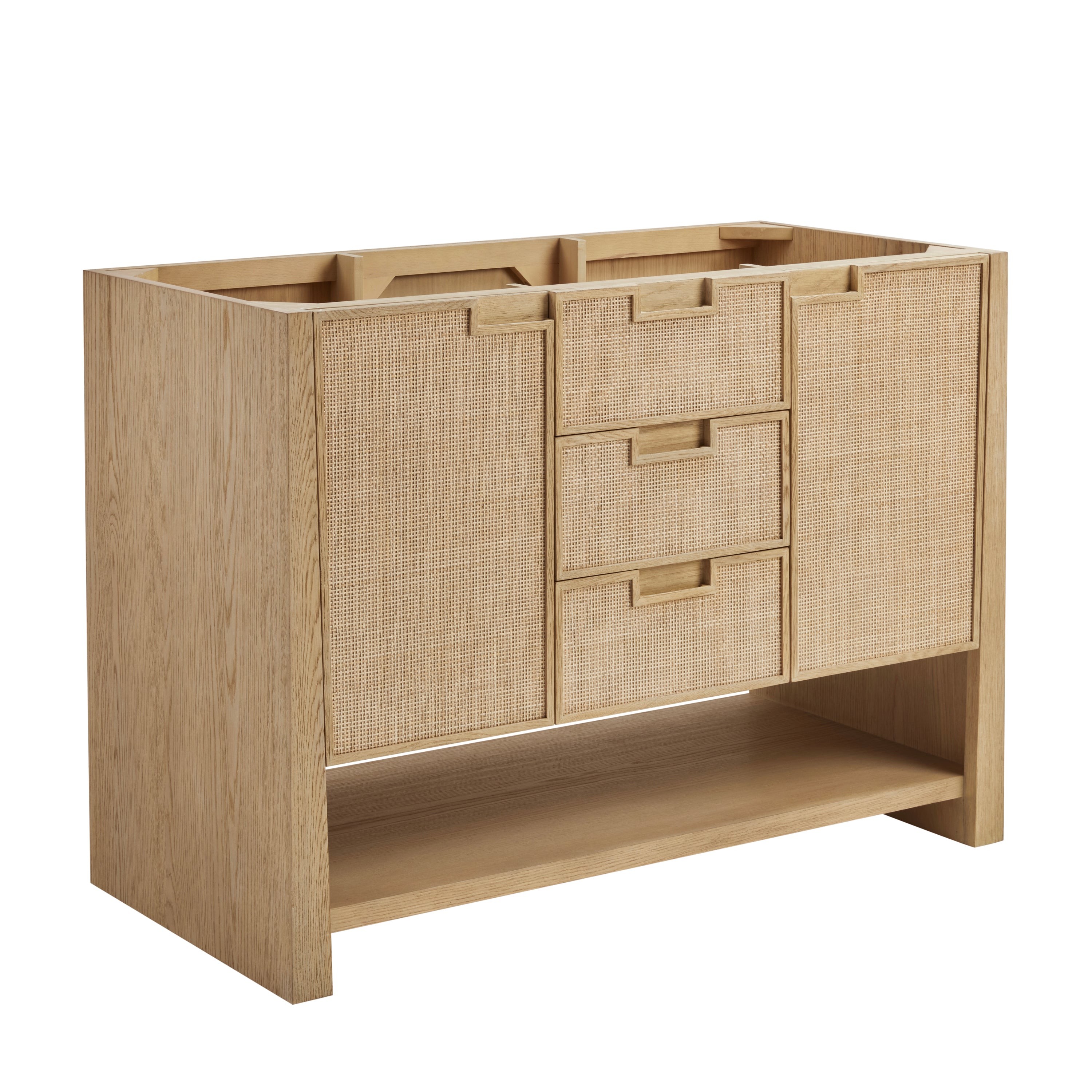 James Martin Solene 48" Single Vanity in Seaside Oak with 3cm Countertop