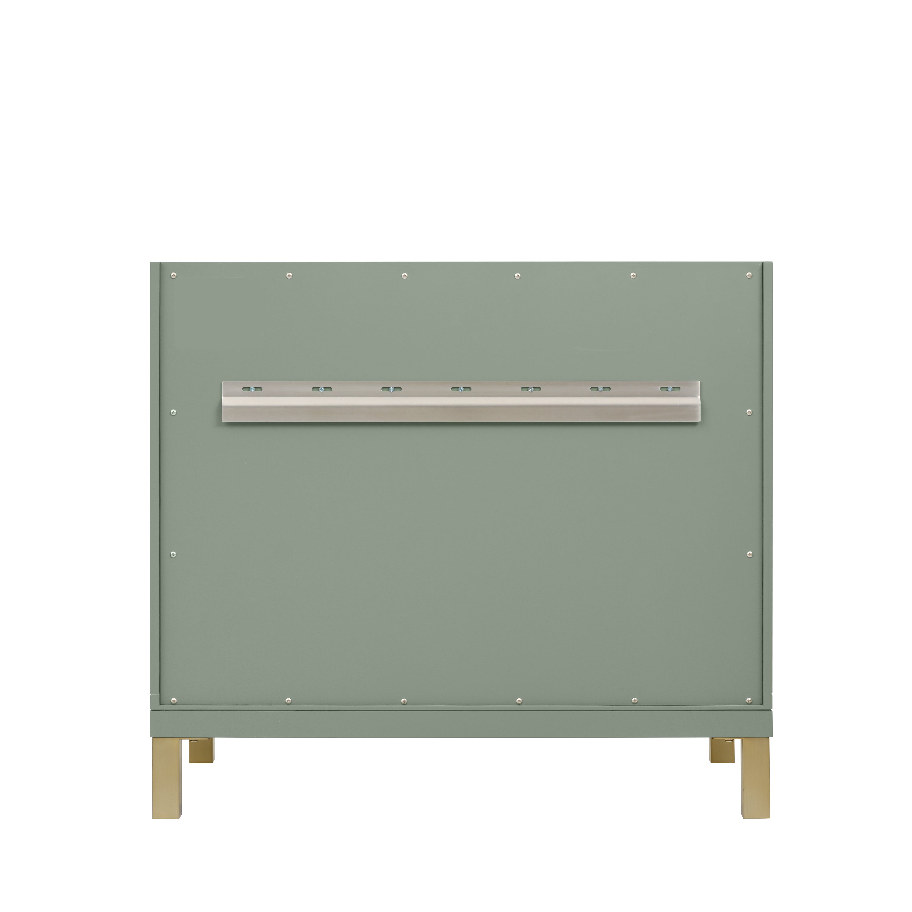 James Martin Chicago 36" Single Vanity in Smokey Celadon with 3cm Countertop
