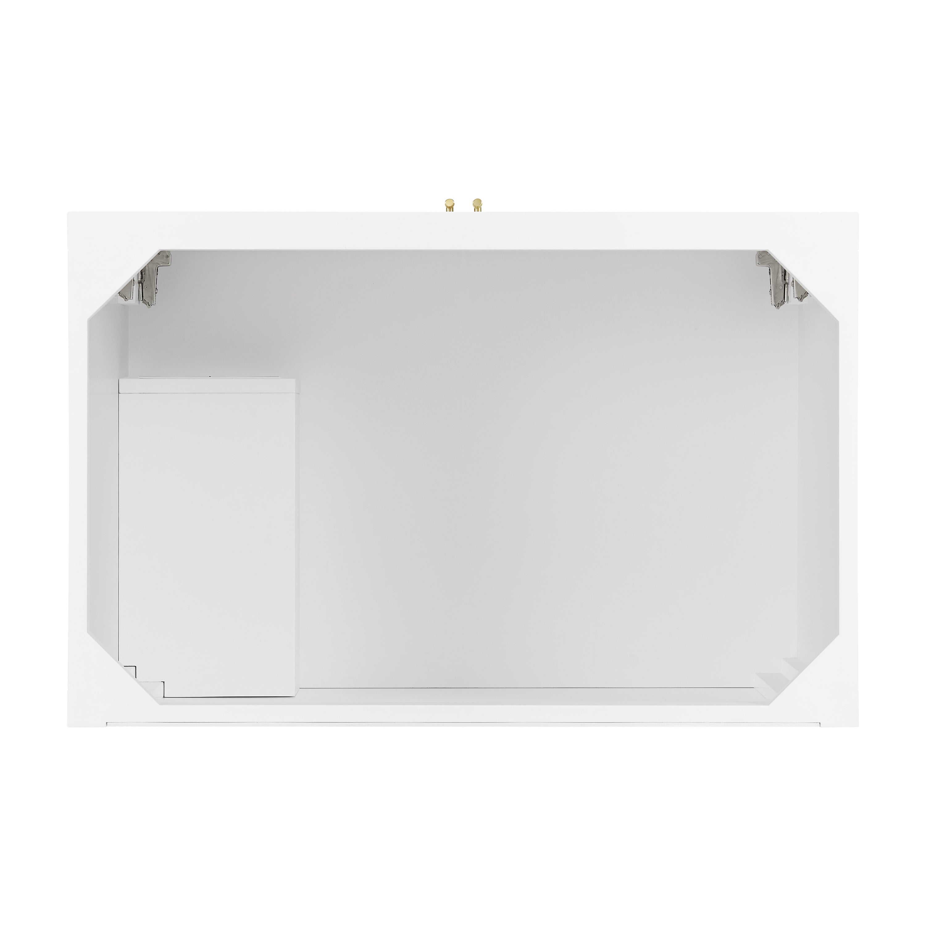 James Martin Myrrin 36" Vanity in Bright White with 3cm Countertop