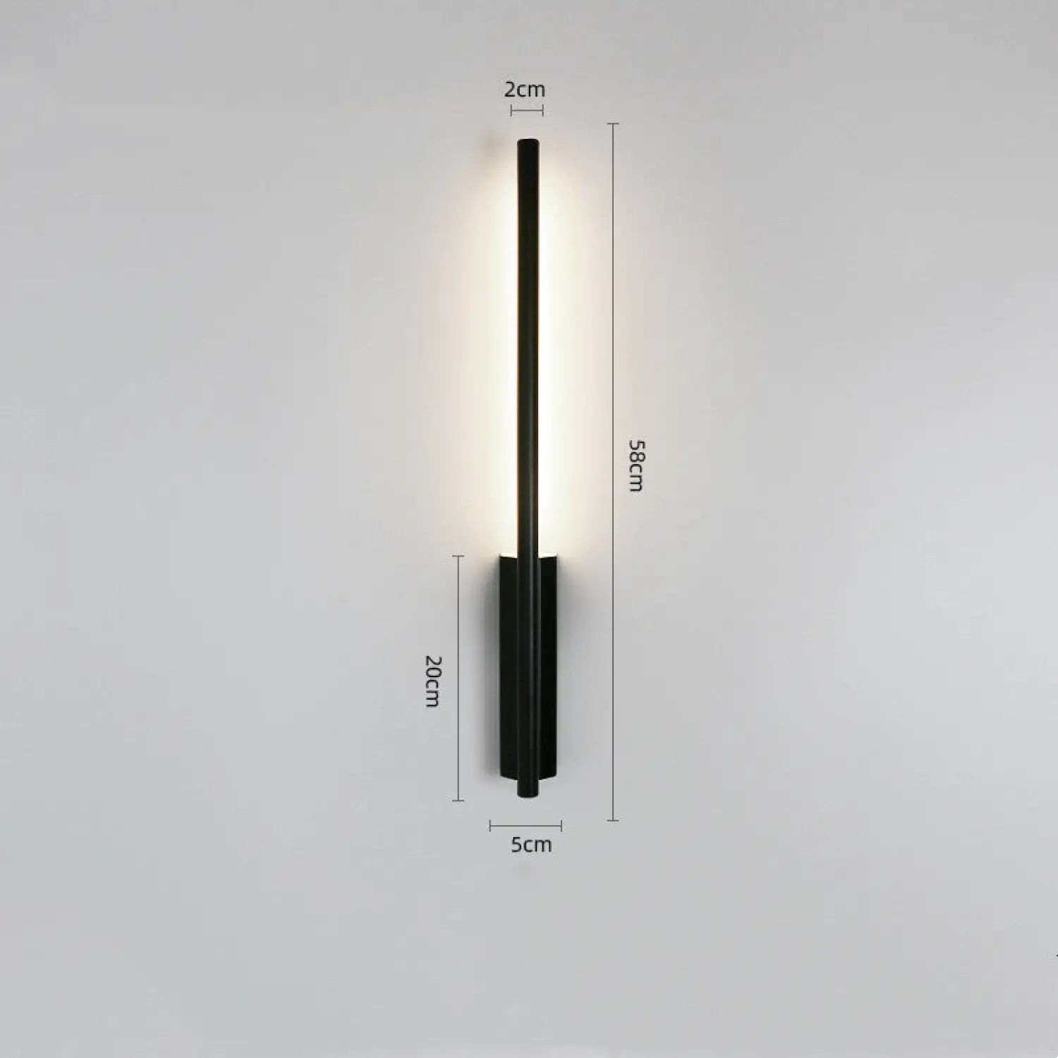 Nordic Style Wall Lamps for Living Room with Elegant Golden Lines