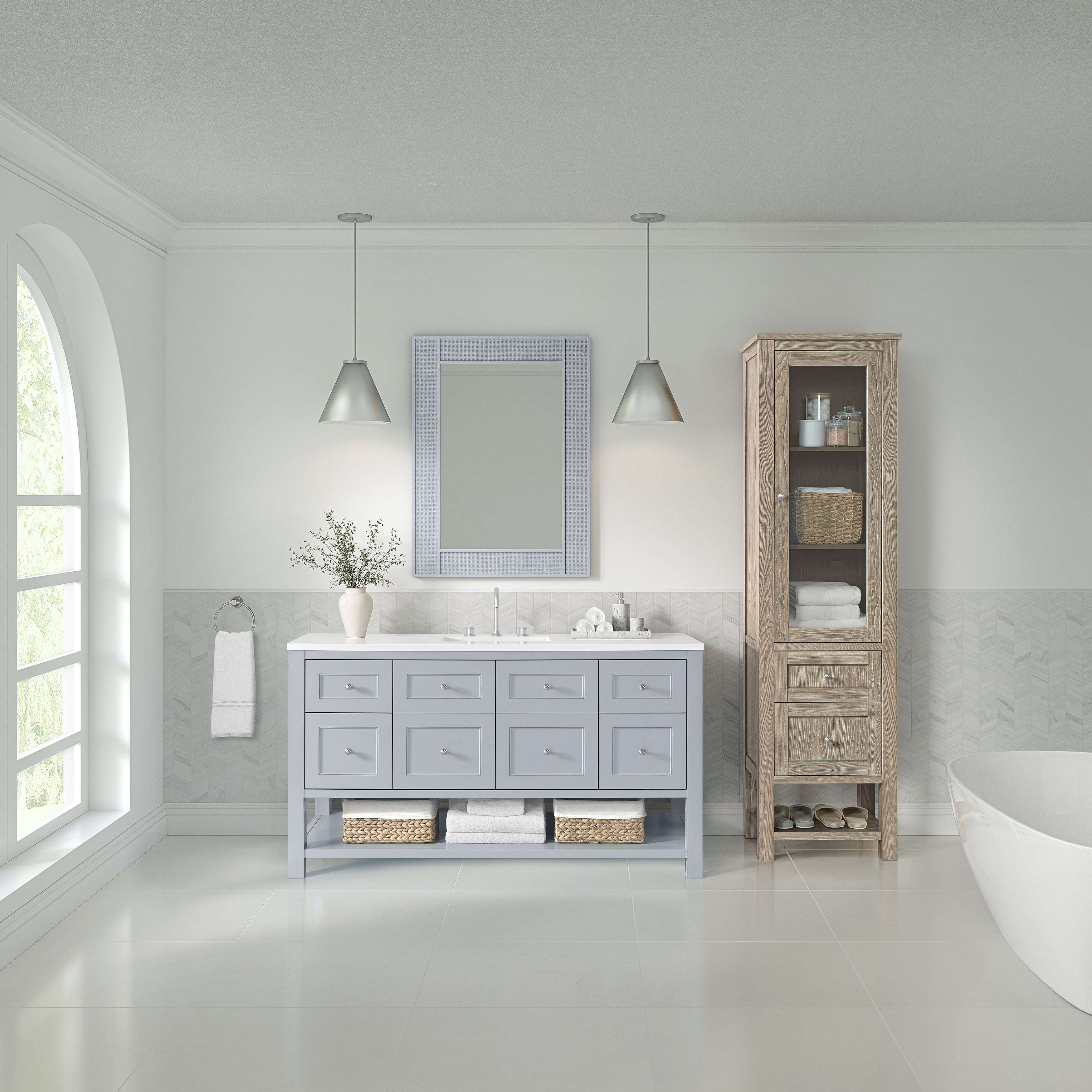 James Martin Breckenridge Linen Cabinet