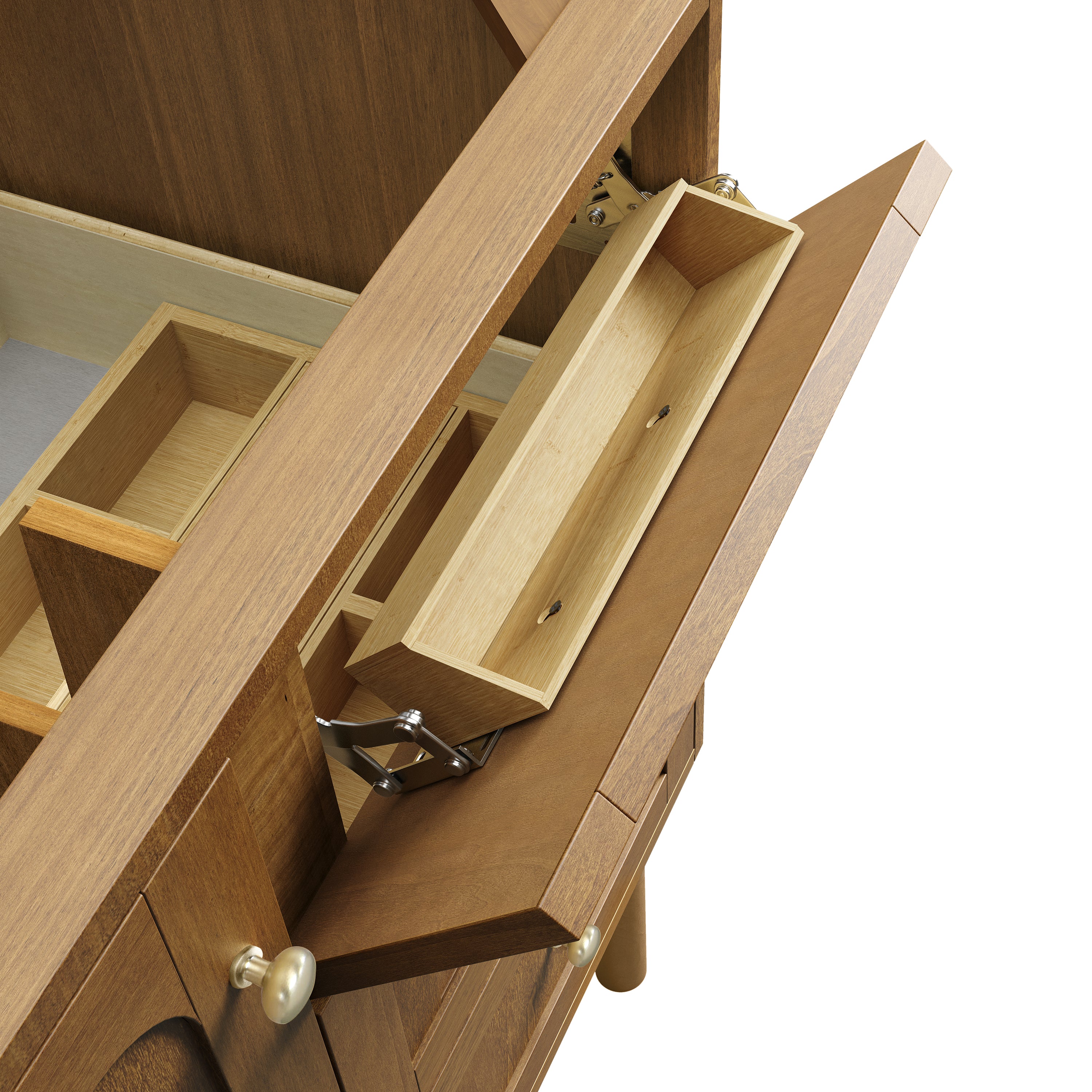 James Martin Laurent 36" Single Vanity in Honey Oak with 3cm Countertop