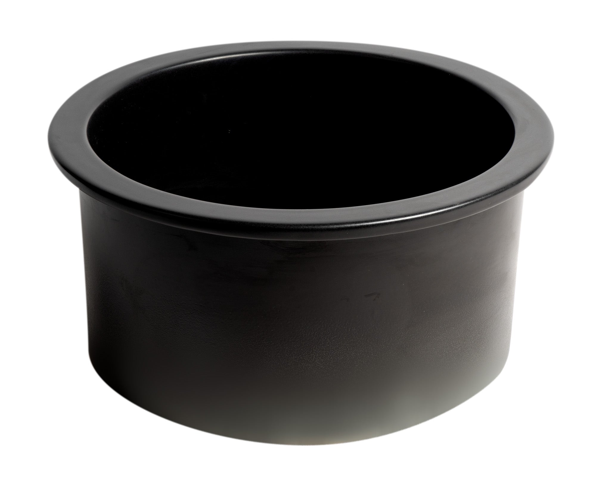 ALFI brand ABF1818R Round 18" x 18" Undermount / Drop In Fireclay Prep Sink