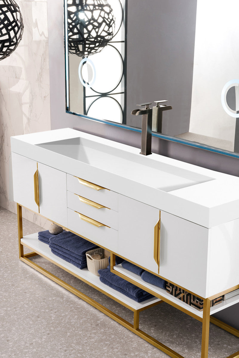 Columbia 72" Single Vanity Cabinet