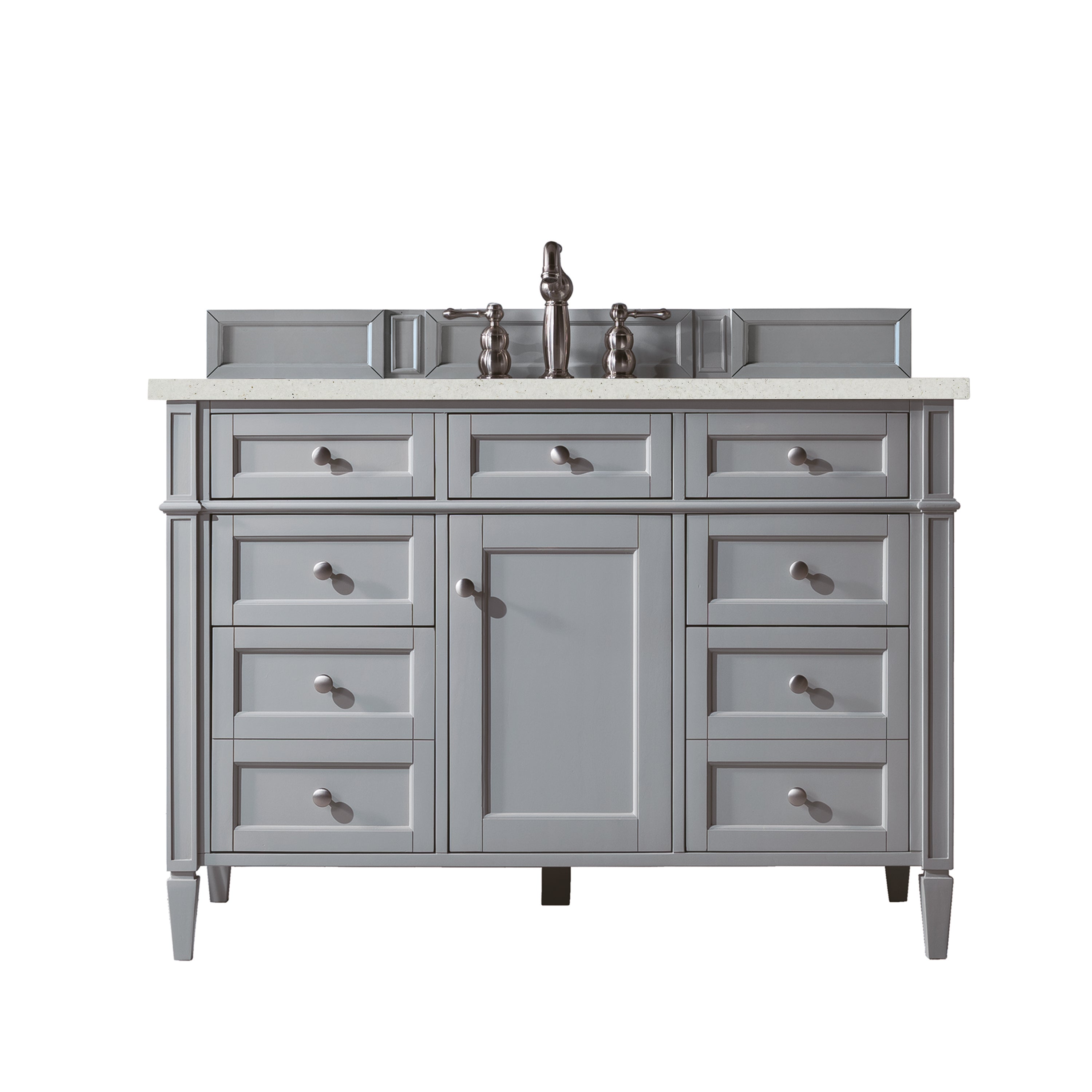 James Martin Brittany 48" Single Vanity in Urban Gray with 3cm Countertop