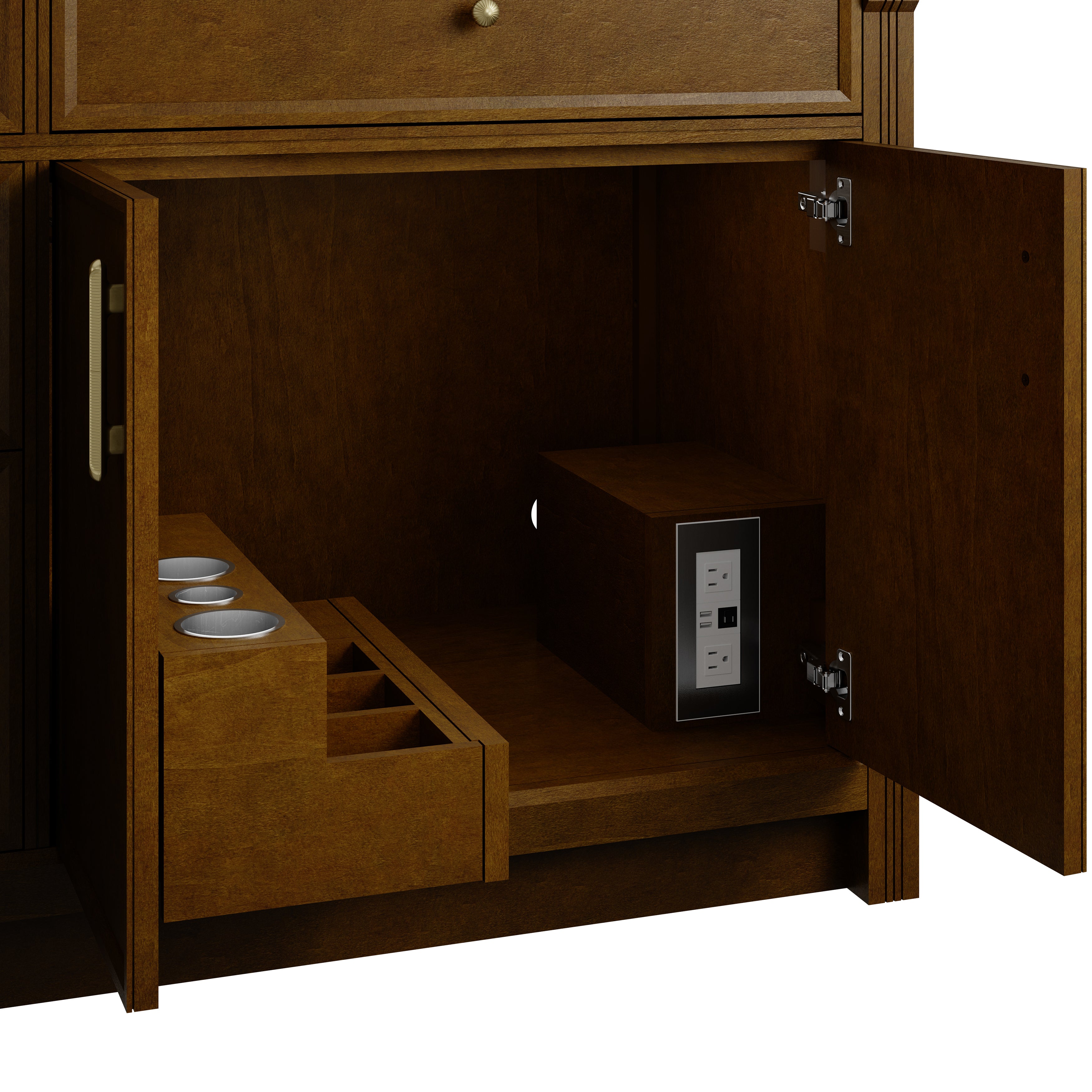 James Martin Bellshire 72" Double Vanity in Honey Oak with 3cm Countertop