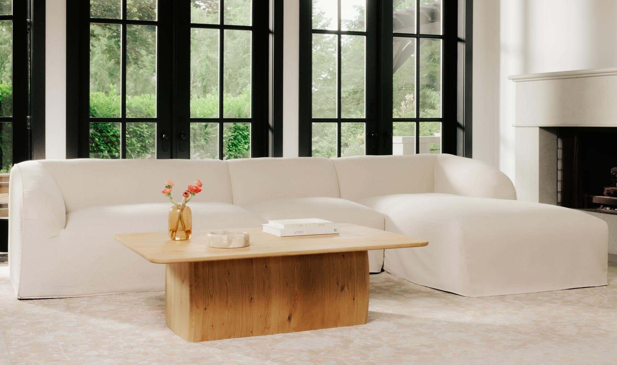 Moes Isla Corner Chair Beige OA-1081