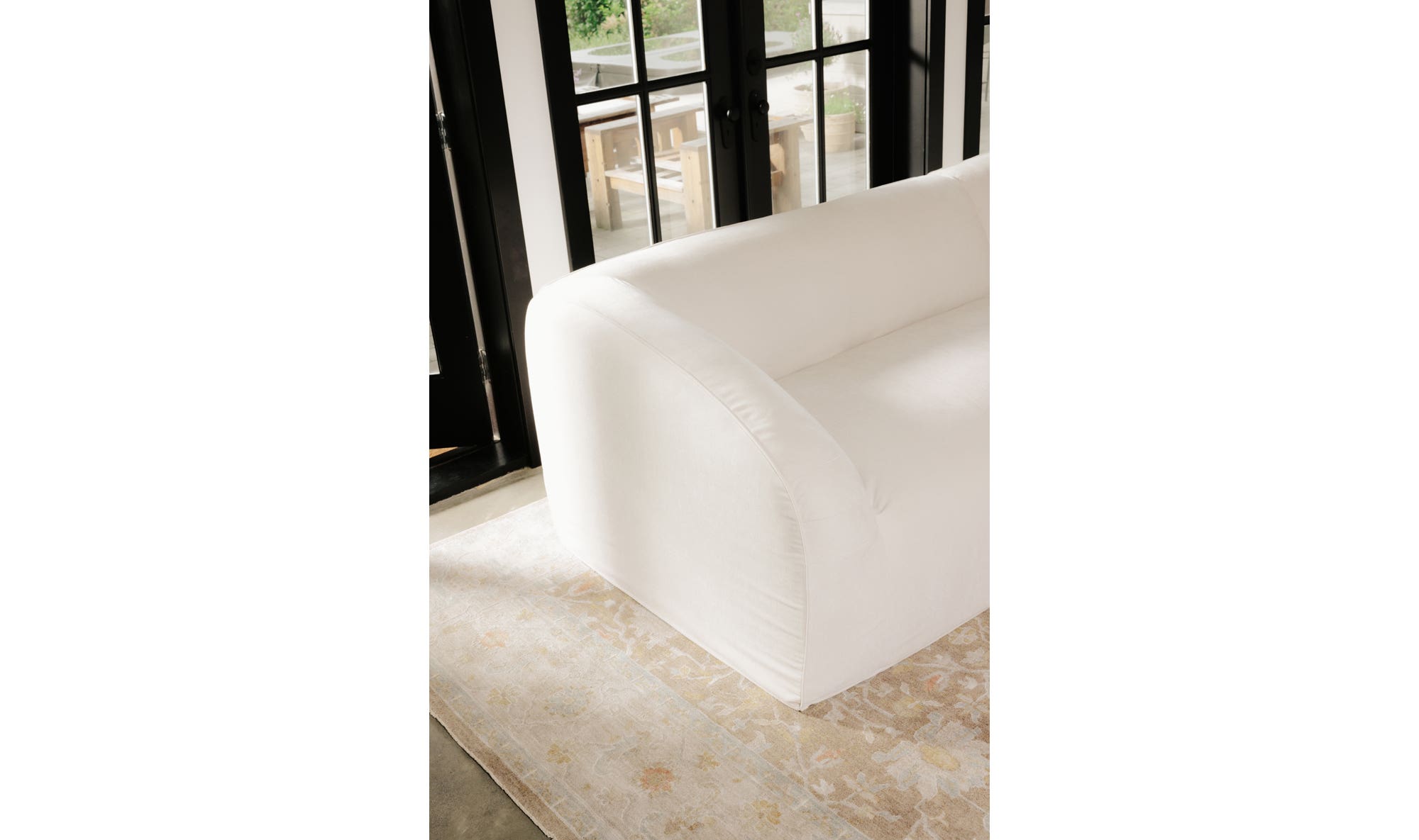 Moes Isla Corner Chair Beige OA-1081
