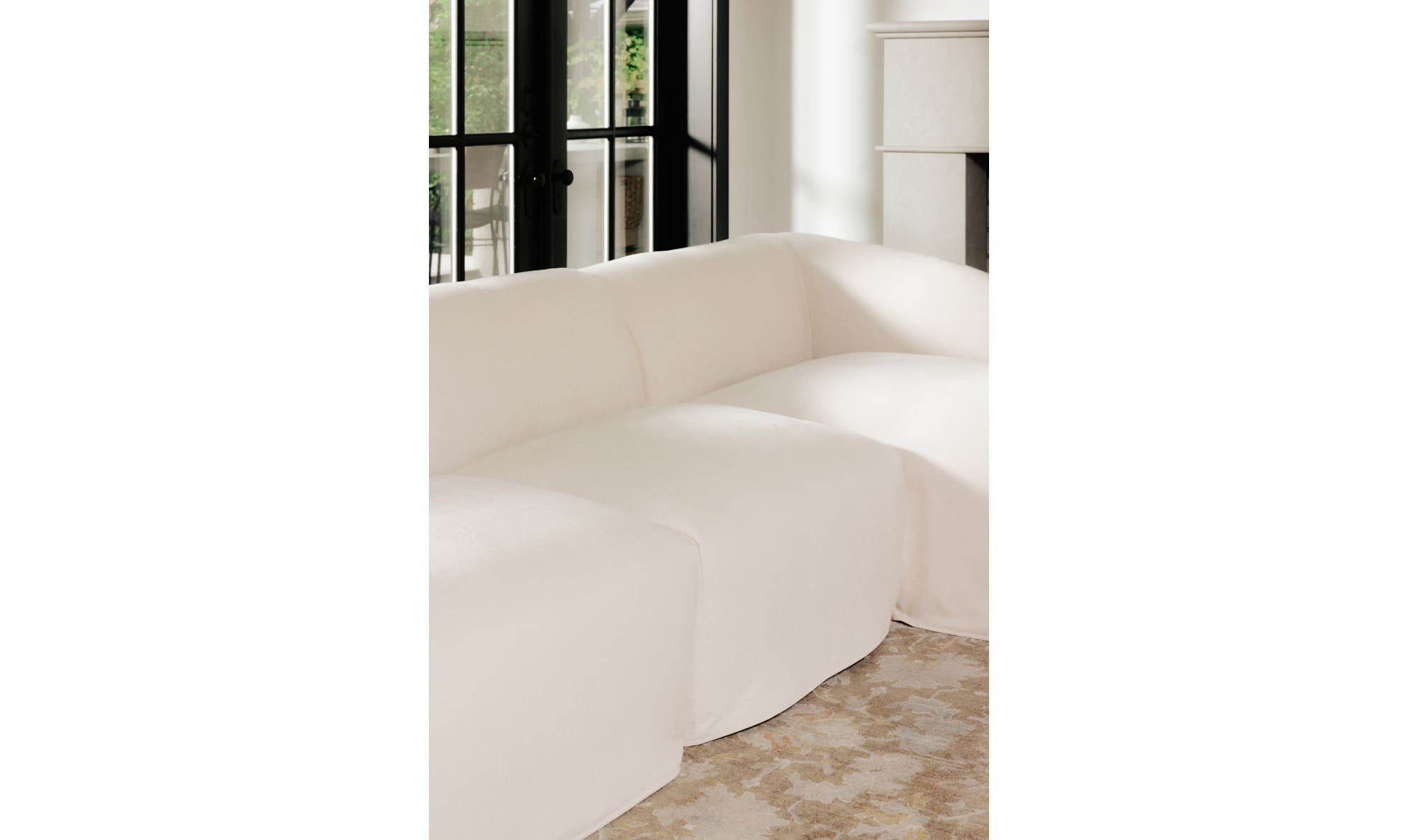 Moes Isla Corner Chair Beige OA-1081