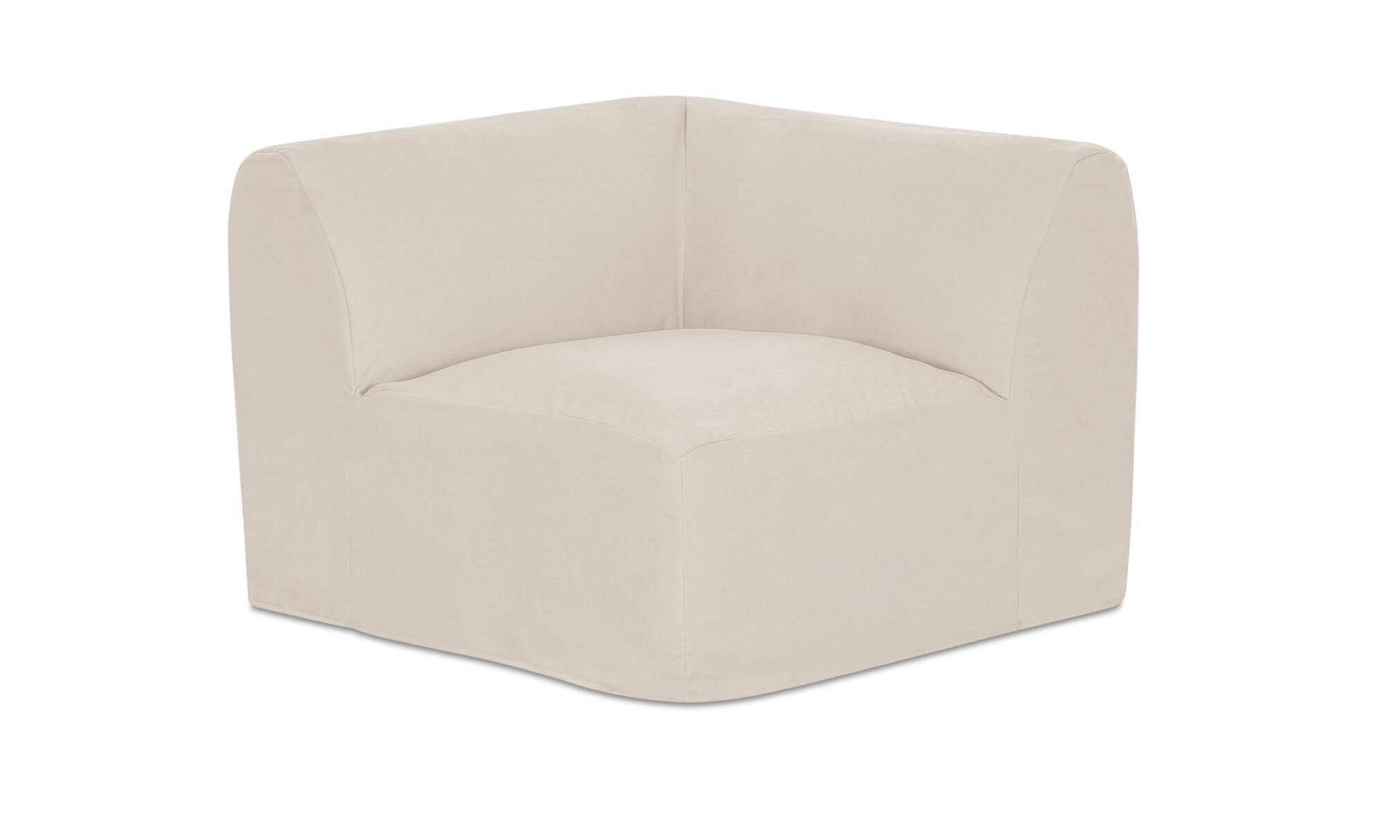 Moes Isla Corner Chair Beige OA-1081