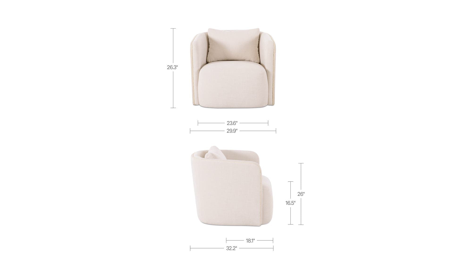 Moes Cecil Accent Chair OA-1114