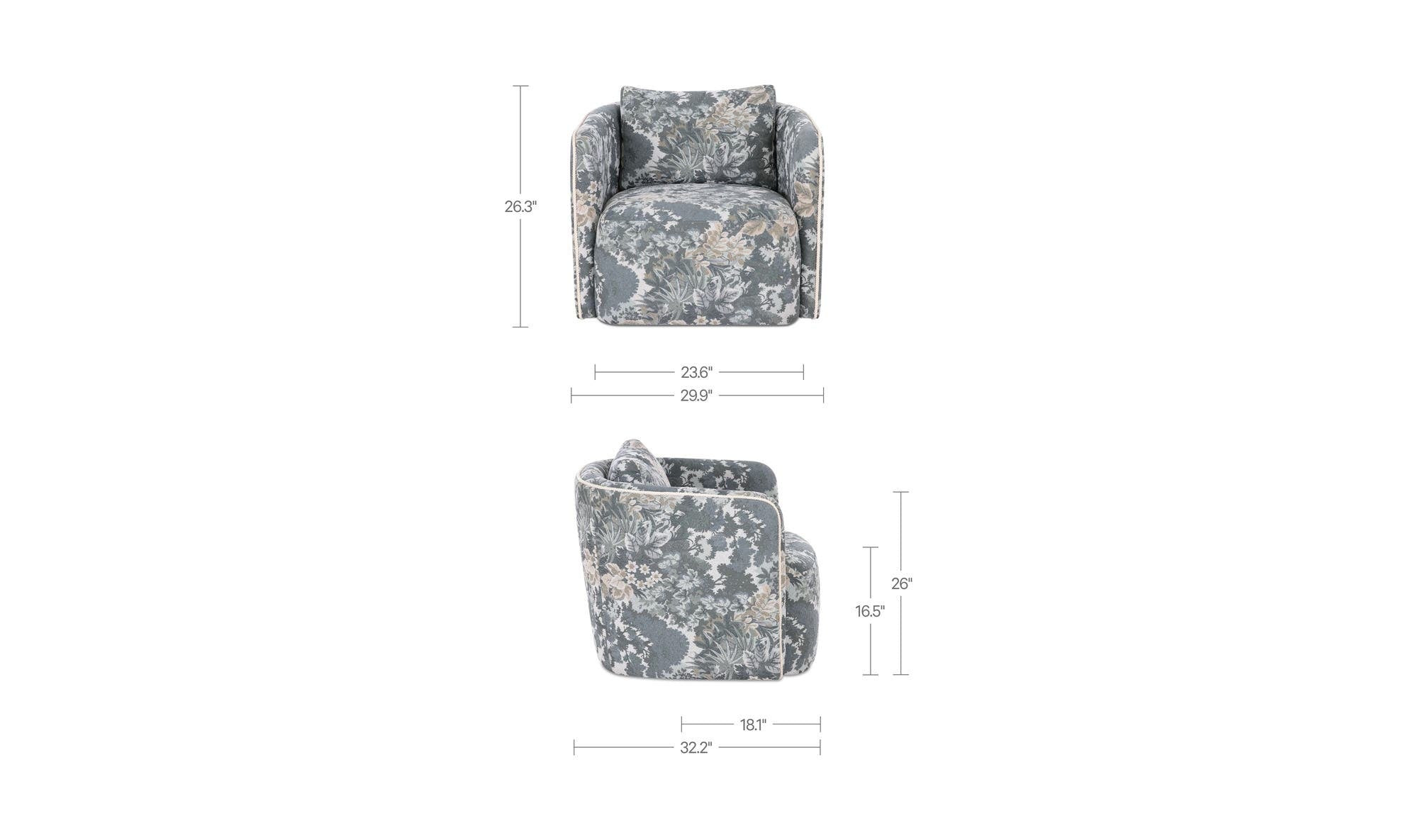 Moes Cecil Accent Chair OA-1114