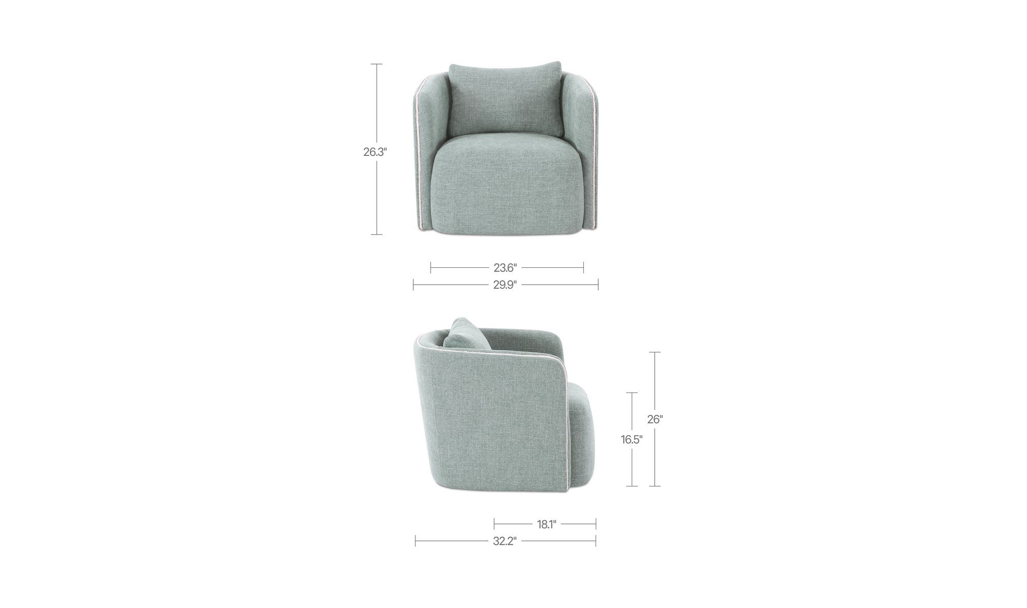 Moes Cecil Accent Chair OA-1114