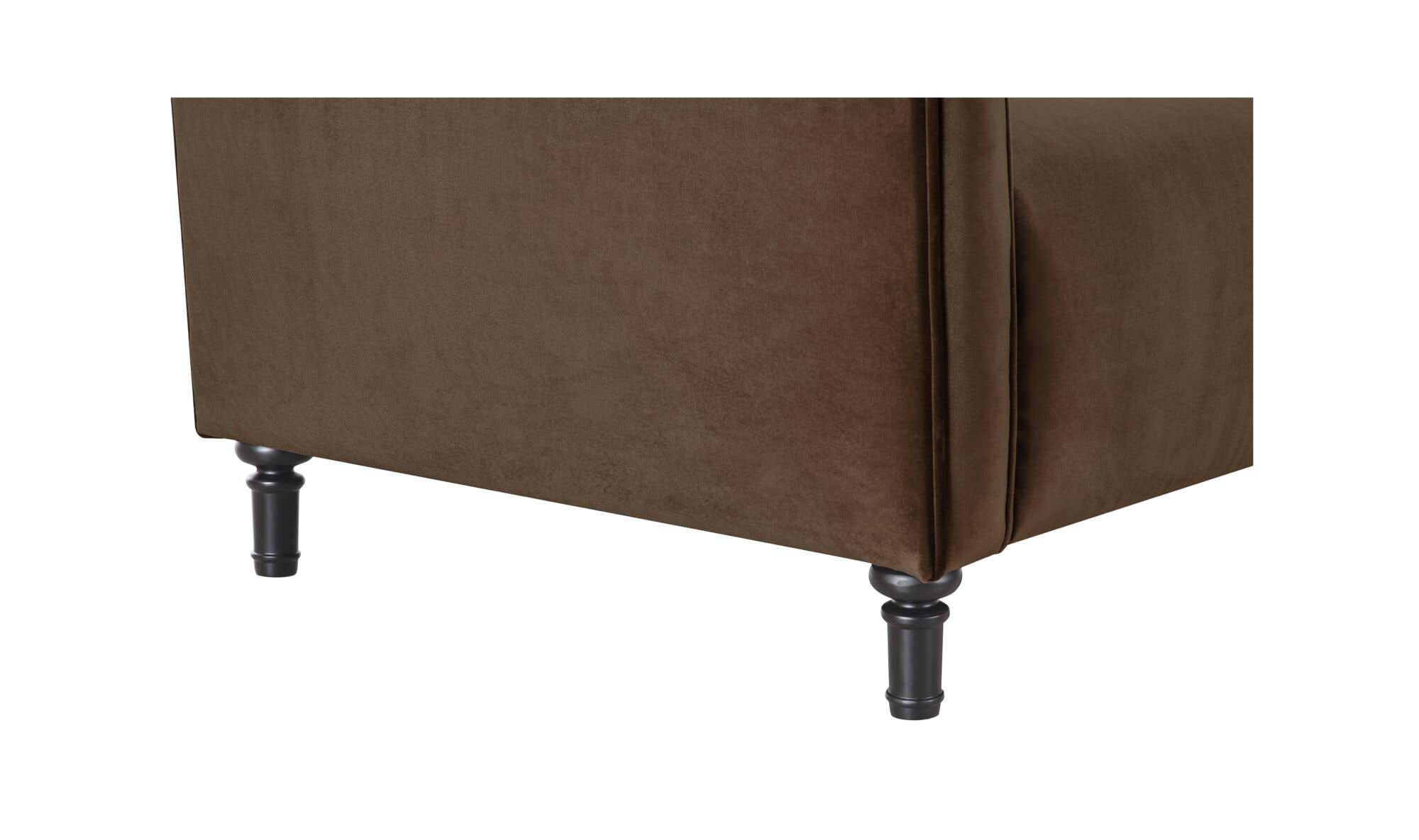 Moes Harmony Sofa Faux Mohair OA-1115