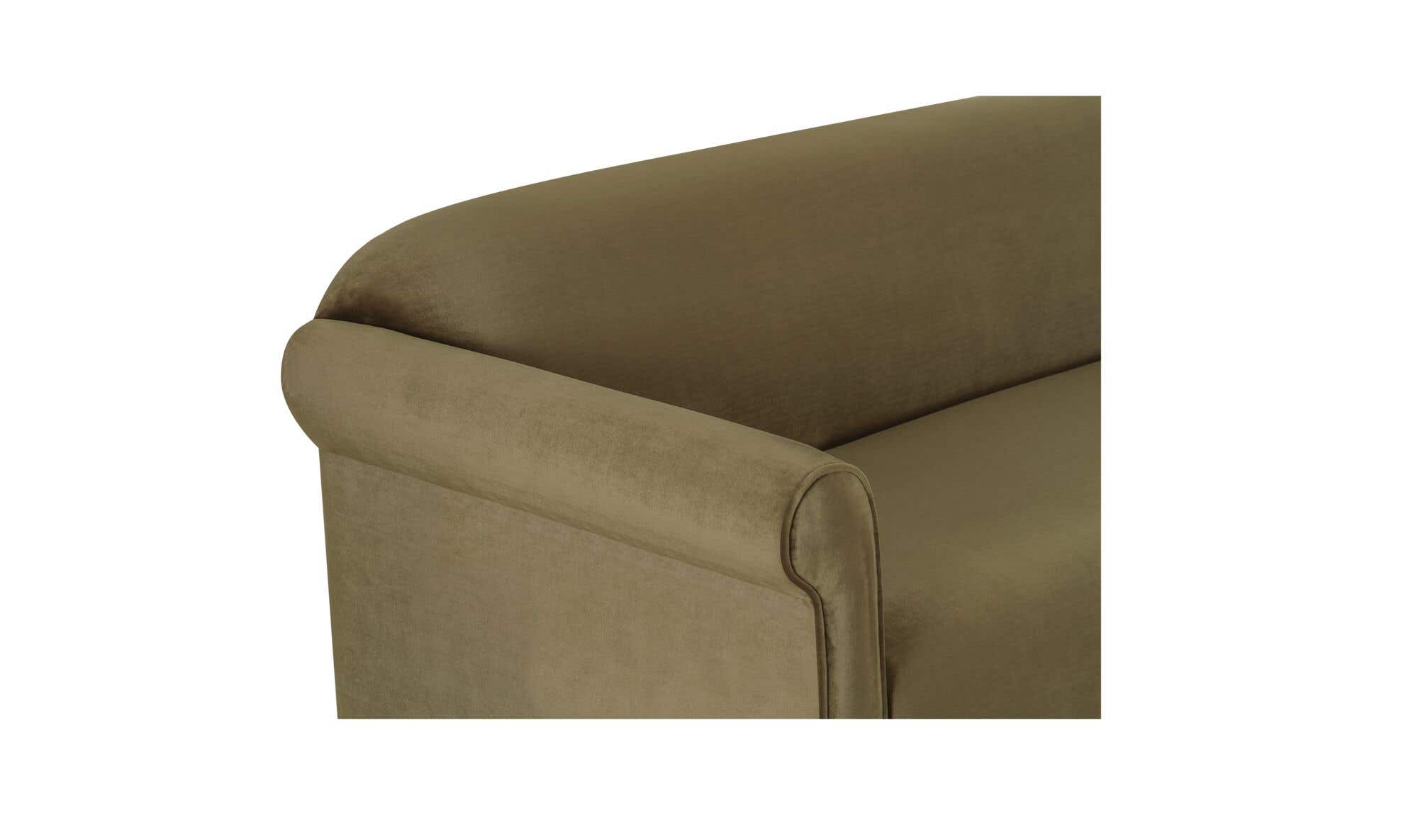 Moes Harmony Sofa Faux Mohair OA-1115