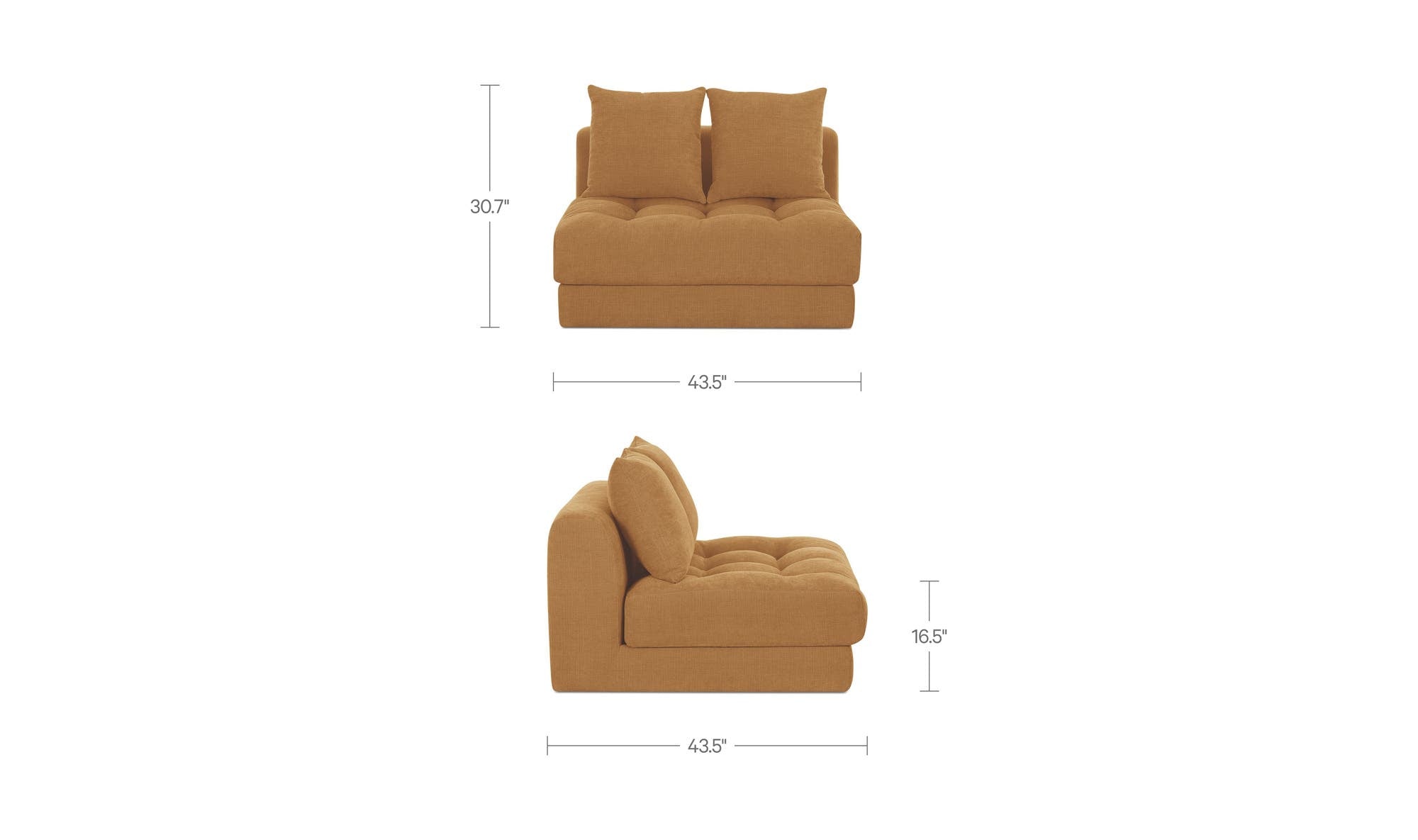 Moes Davie Slipper Chair OA-1126