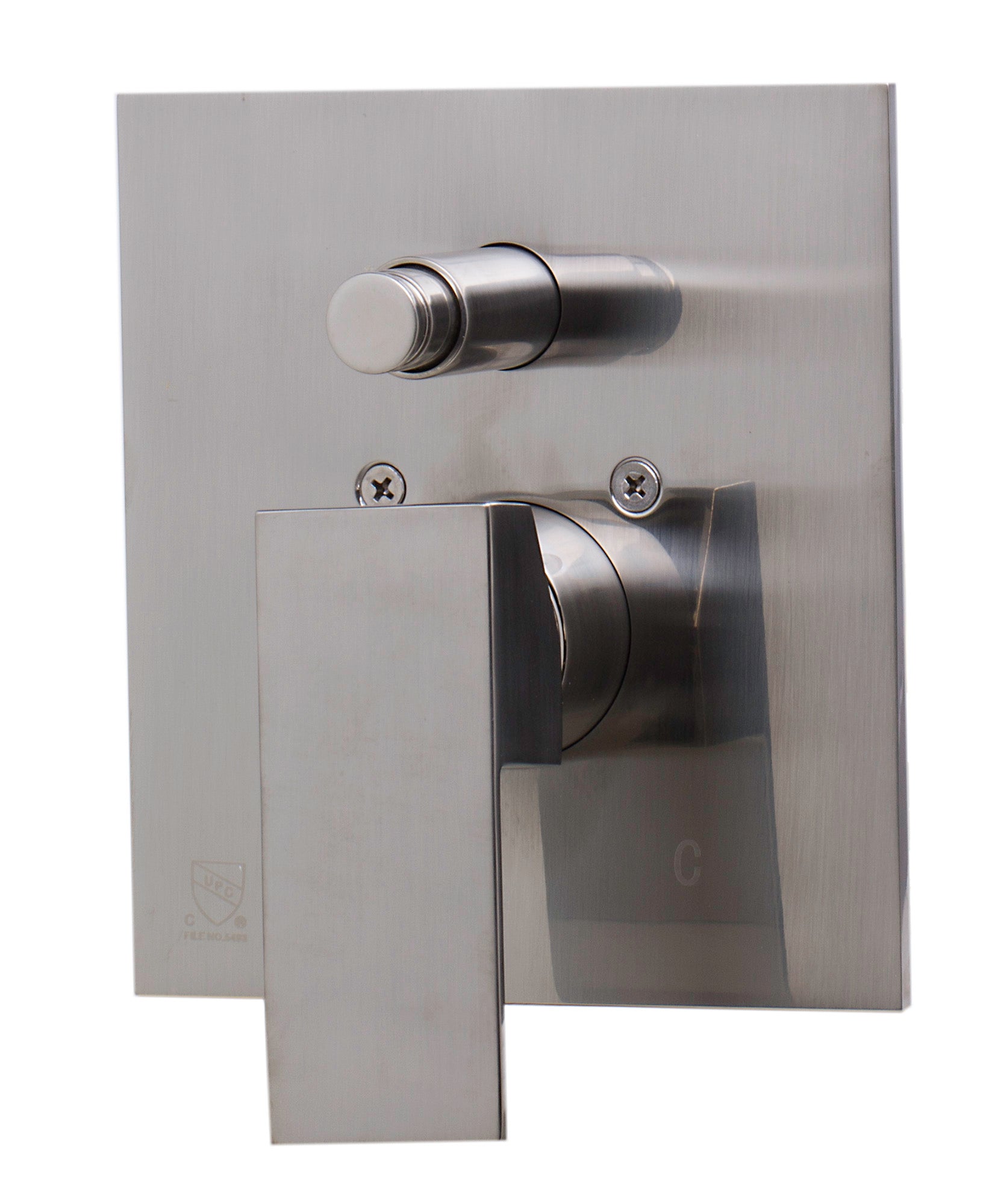 ALFI brand AB5601 Shower Valve with Square Lever Handle and Diverter
