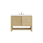James Martin Marigot 72" Double Vanity in Sunwashed Oak with 3cm Countertop