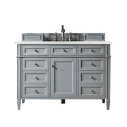 James Martin Brittany 48" Single Vanity in Urban Gray with 3cm Countertop and FreePower Wireless Charger