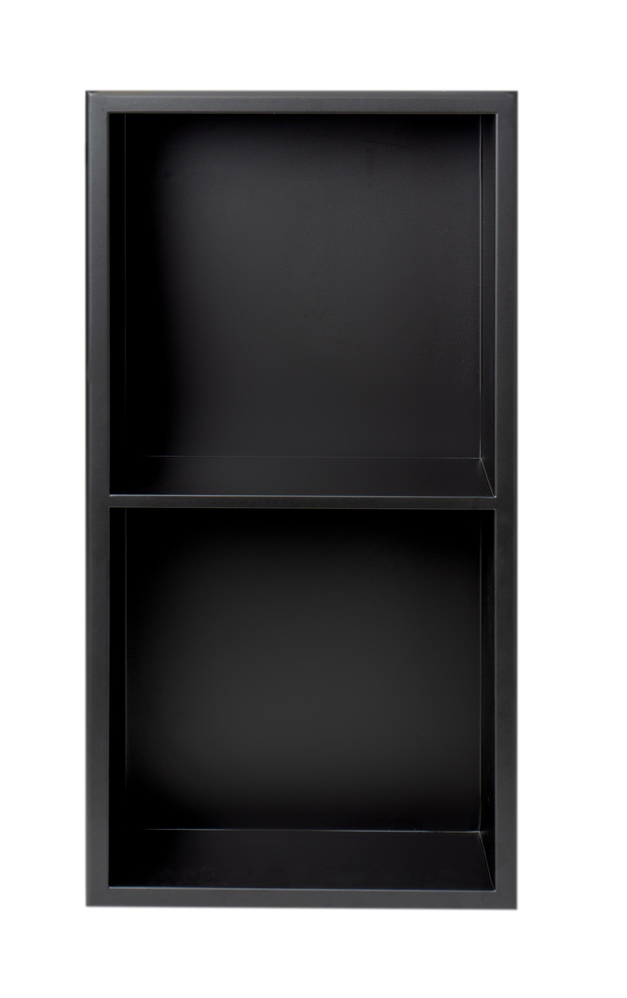 ALFI brand ABNC1224 12 x 24  Vertical Double Shelf Bath Shower Niche