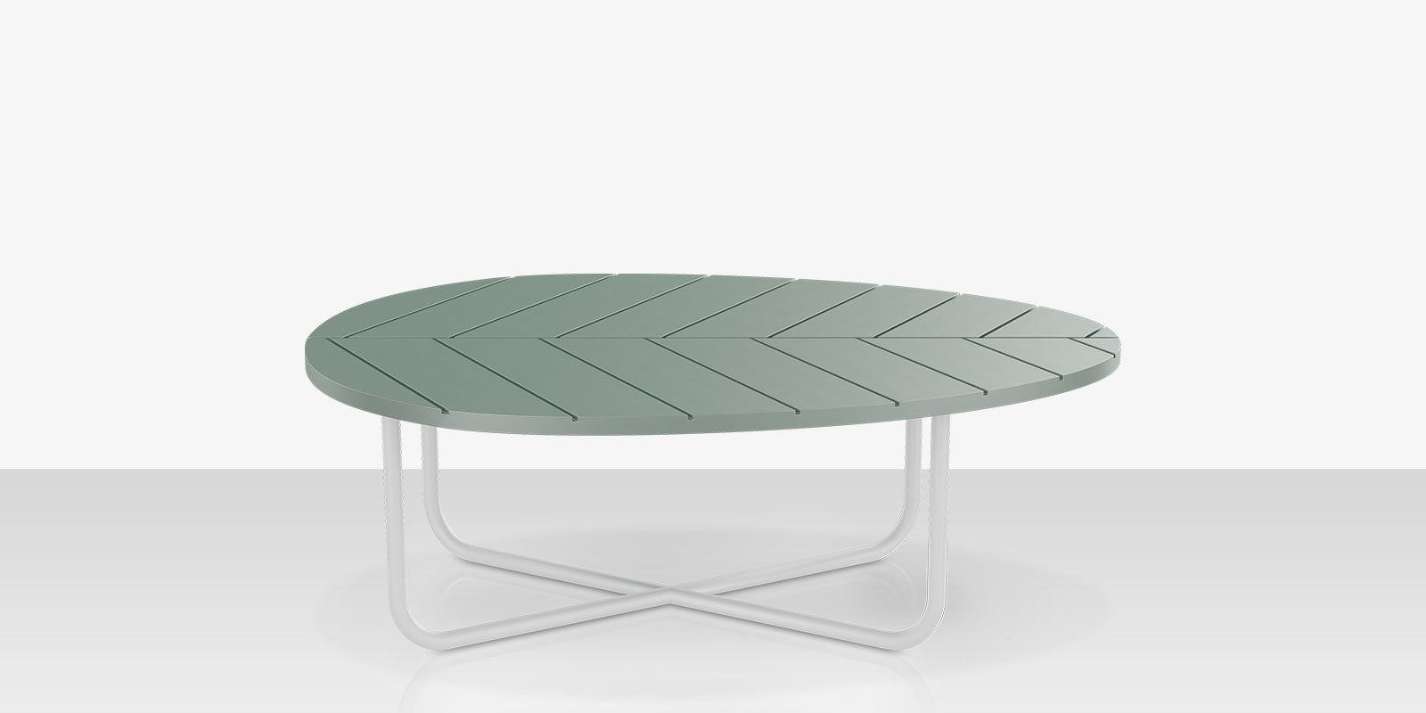 Organic Leaf Nesting Table Large