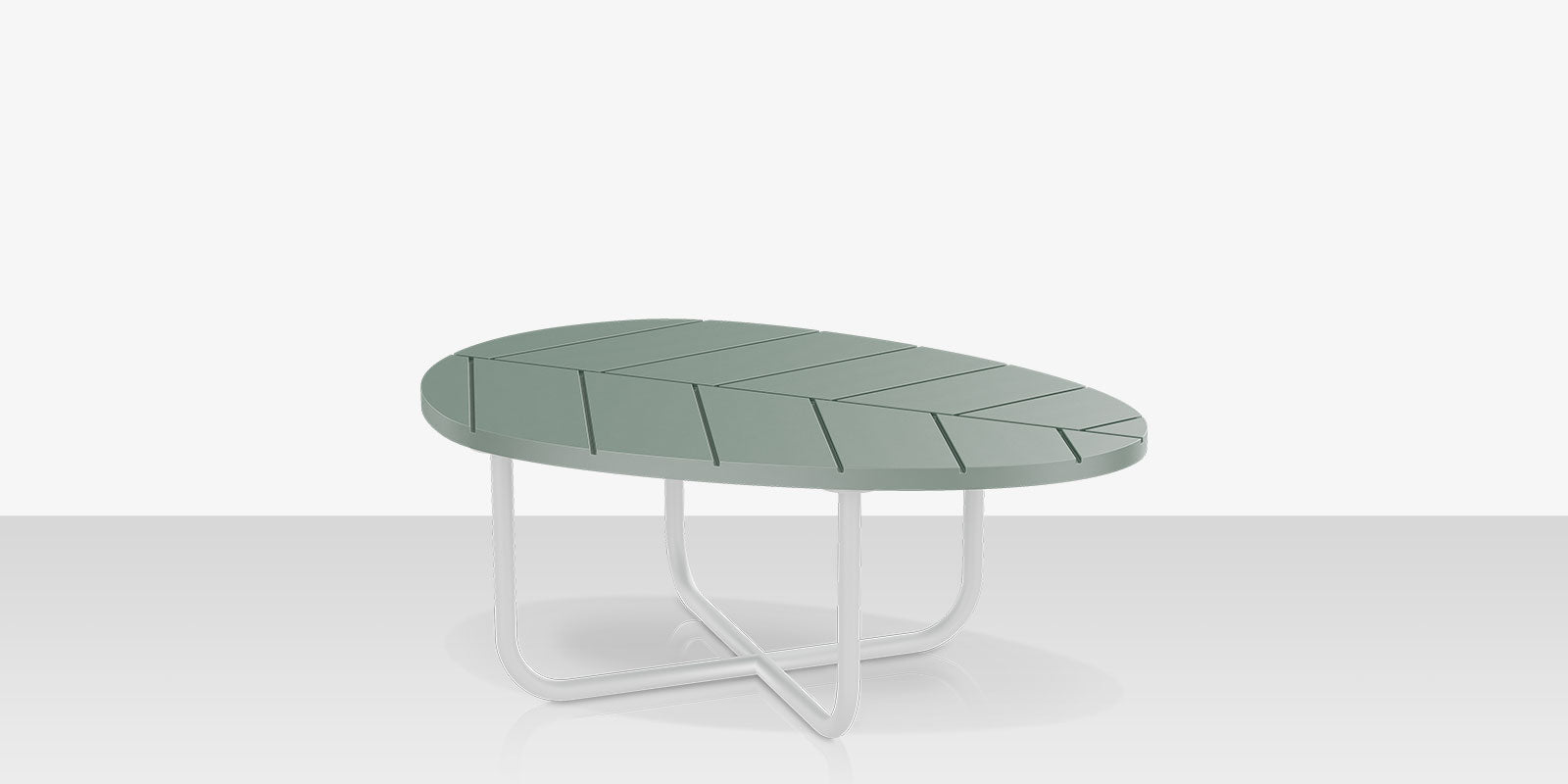 Organic Leaf Nesting Table Small