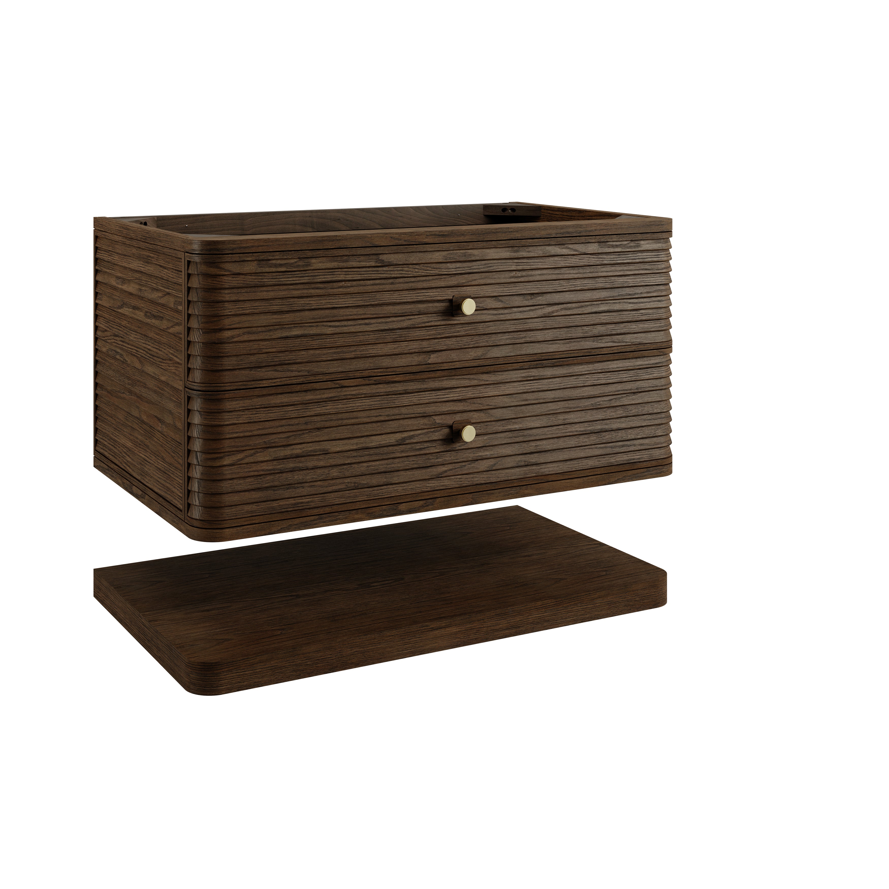 James Martin Allamari 36" Single Vanity in Sable with 3cm Countertop