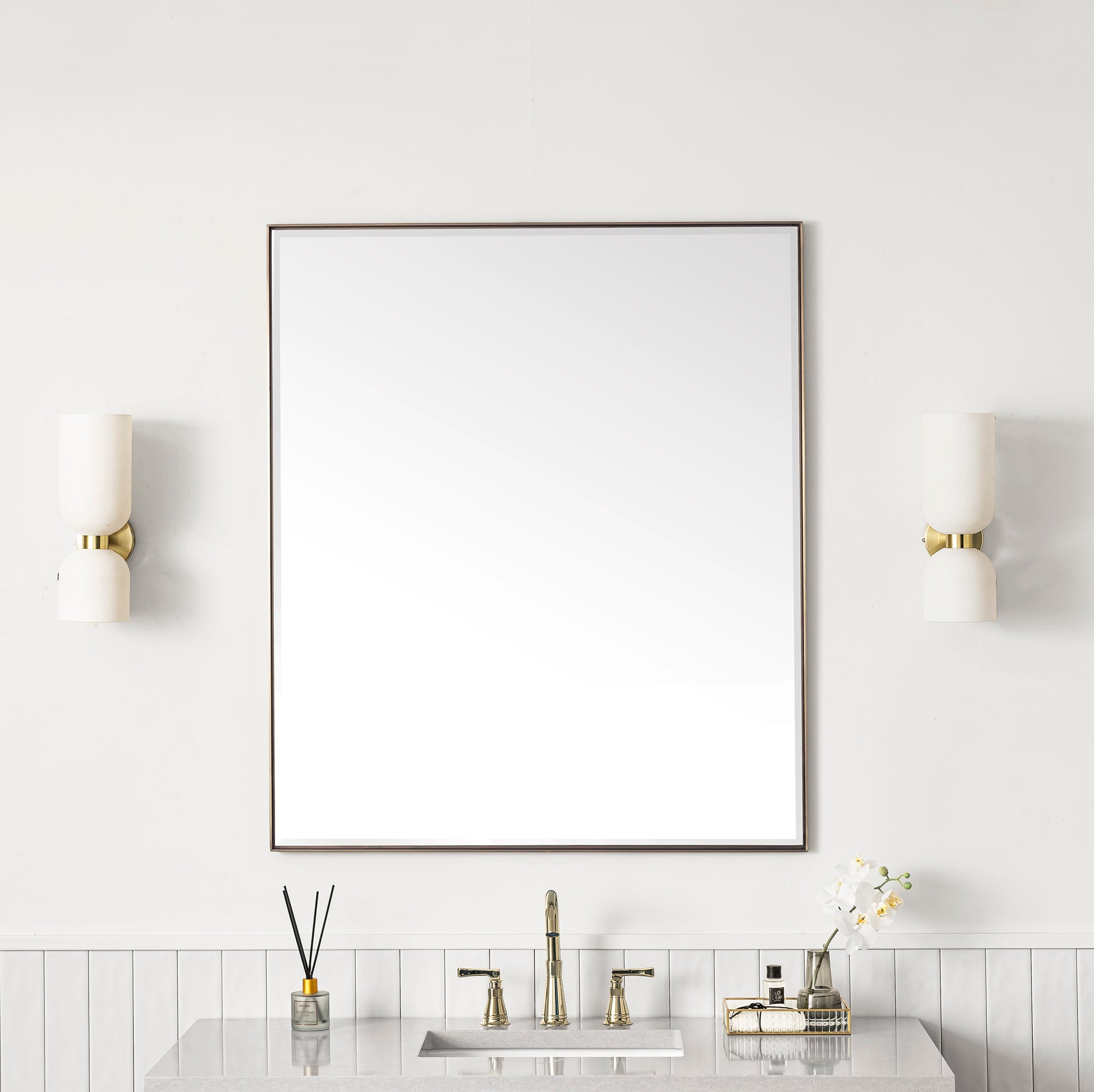 James Martin Rohe 36" Rectangular Mirror