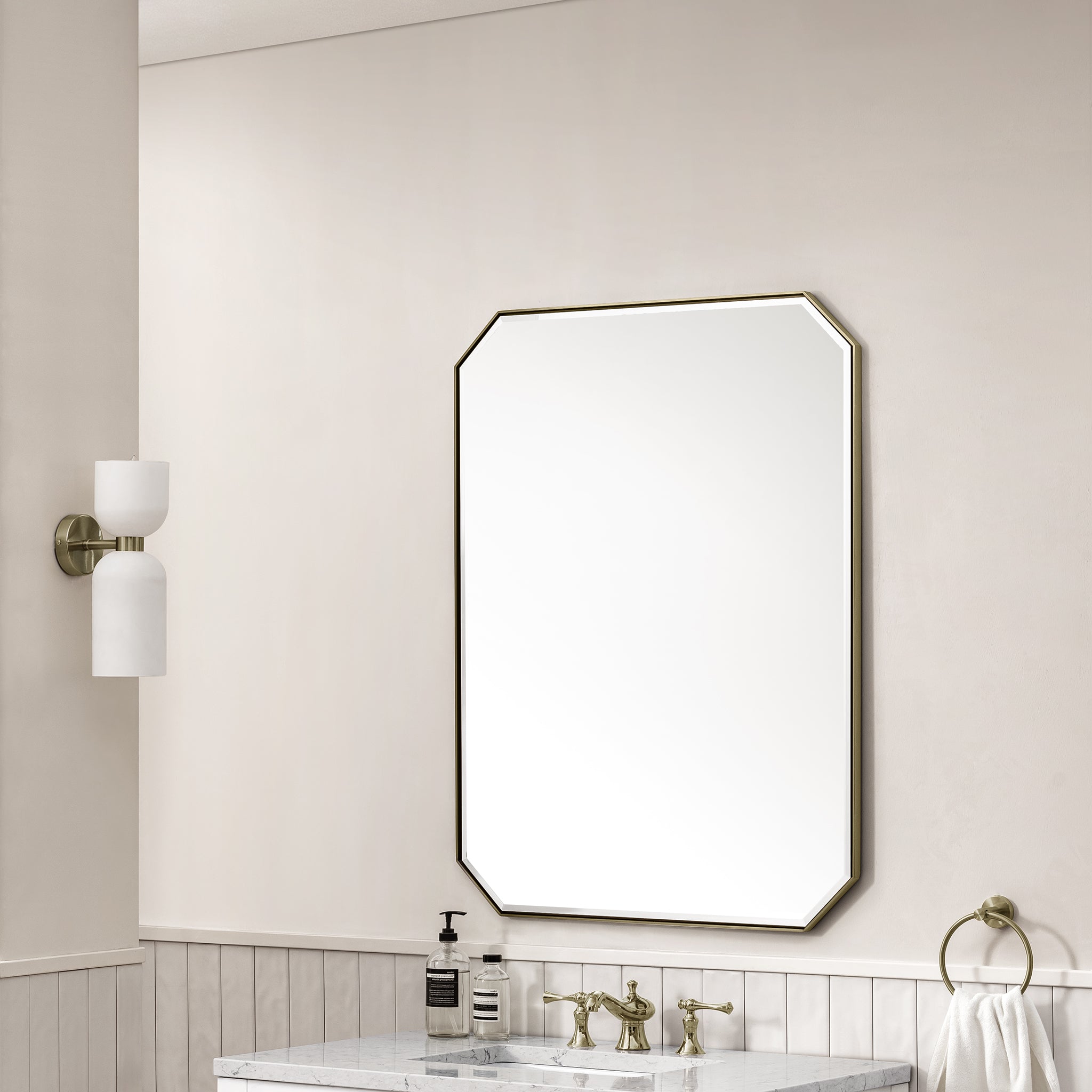 James Martin Rohe 30" Octagonal Mirror