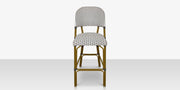 Paris Bar Side Chair - Gray and White