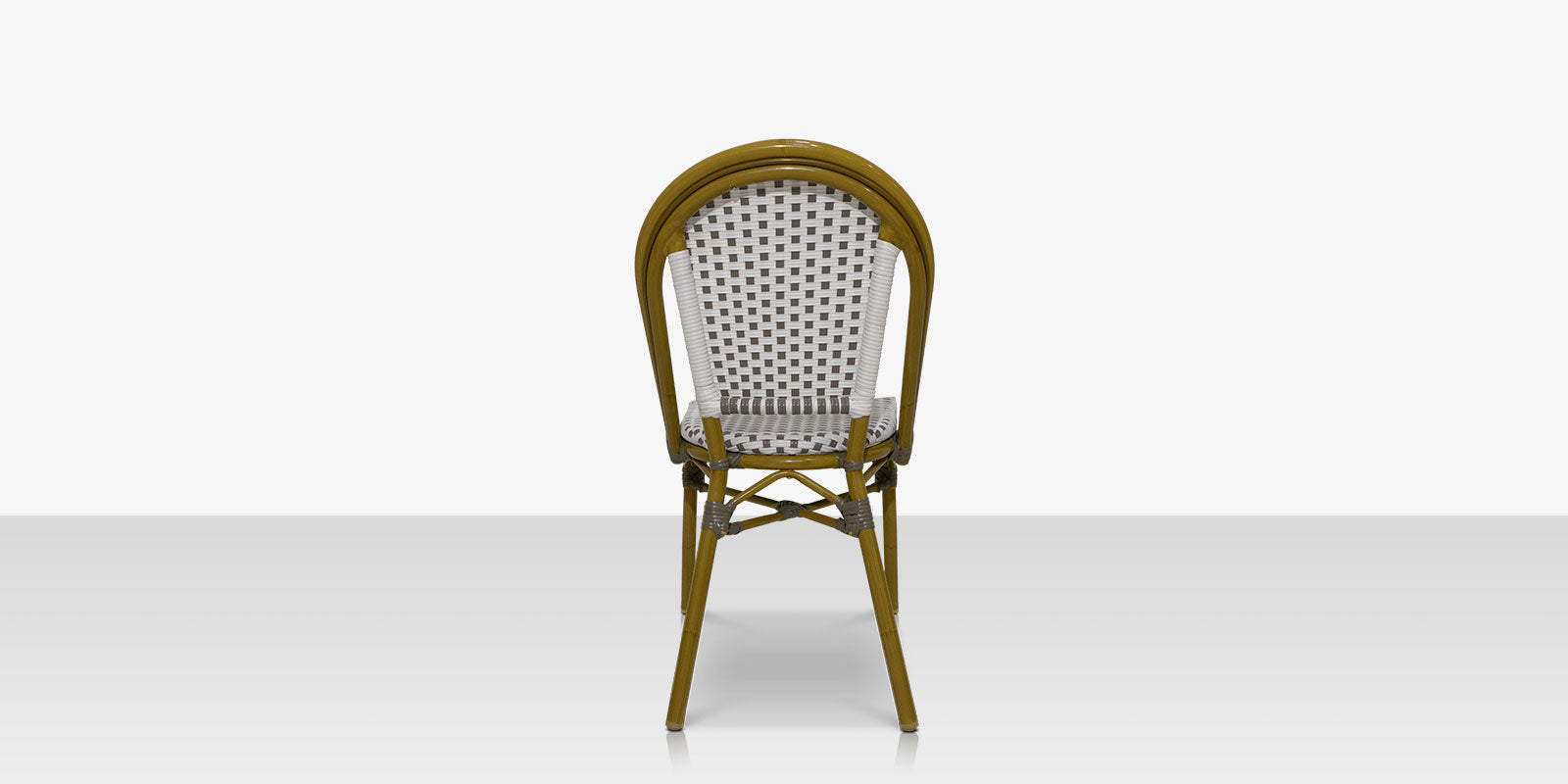 Paris Dining Side Chair - Gray and White
