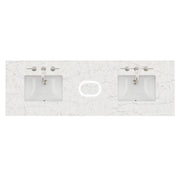 James Martin 72" Double Top with Sink & FreePower Wireless Charger, 3cm (040)