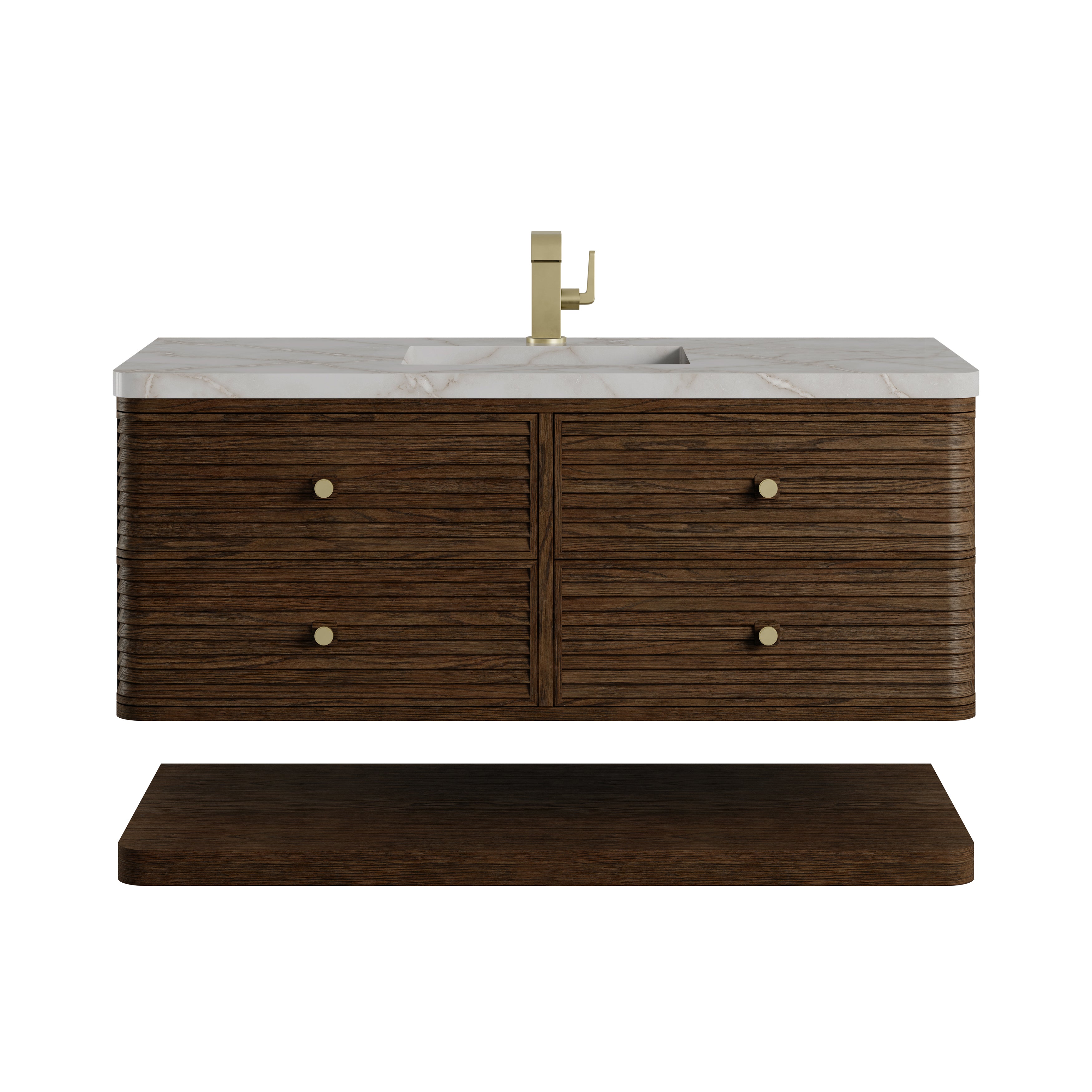 James Martin Allamari 48" Single Vanity in Sable with 3cm Countertop