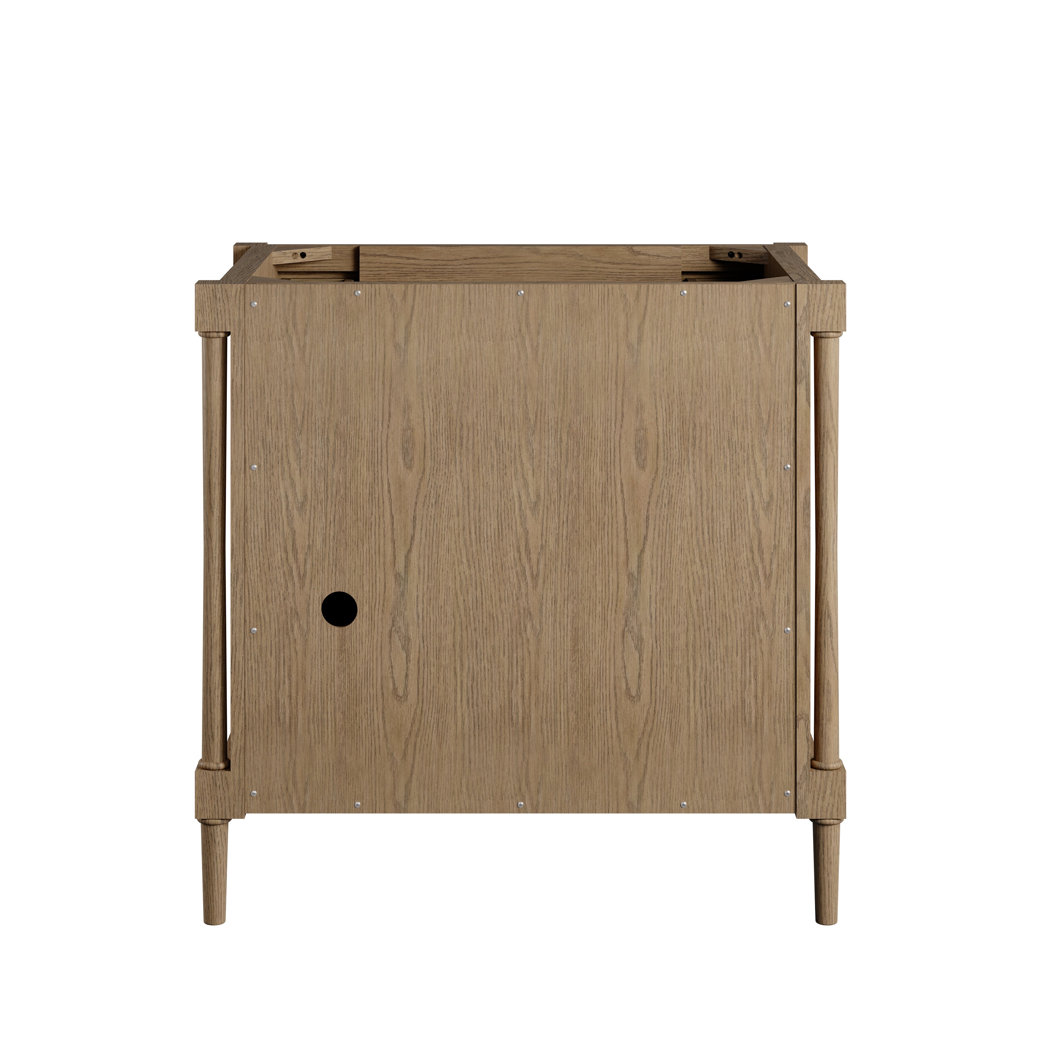 James Martin Kinnsden 36" Single Vanity in Weathered Oak with 3cm Countertop