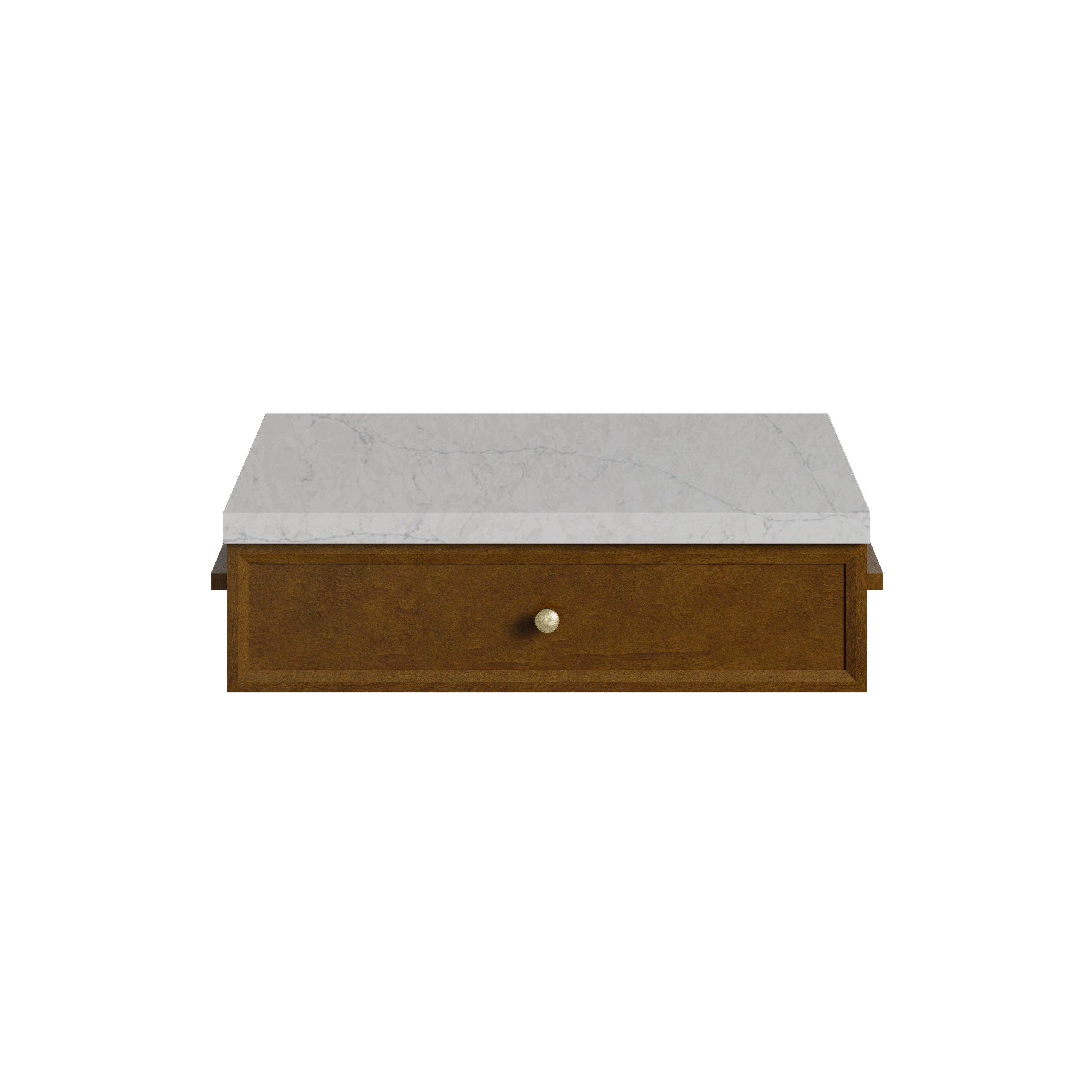 James Martin Bellshire 24" Drawer Unit in Honey Oak with 3cm Countertop