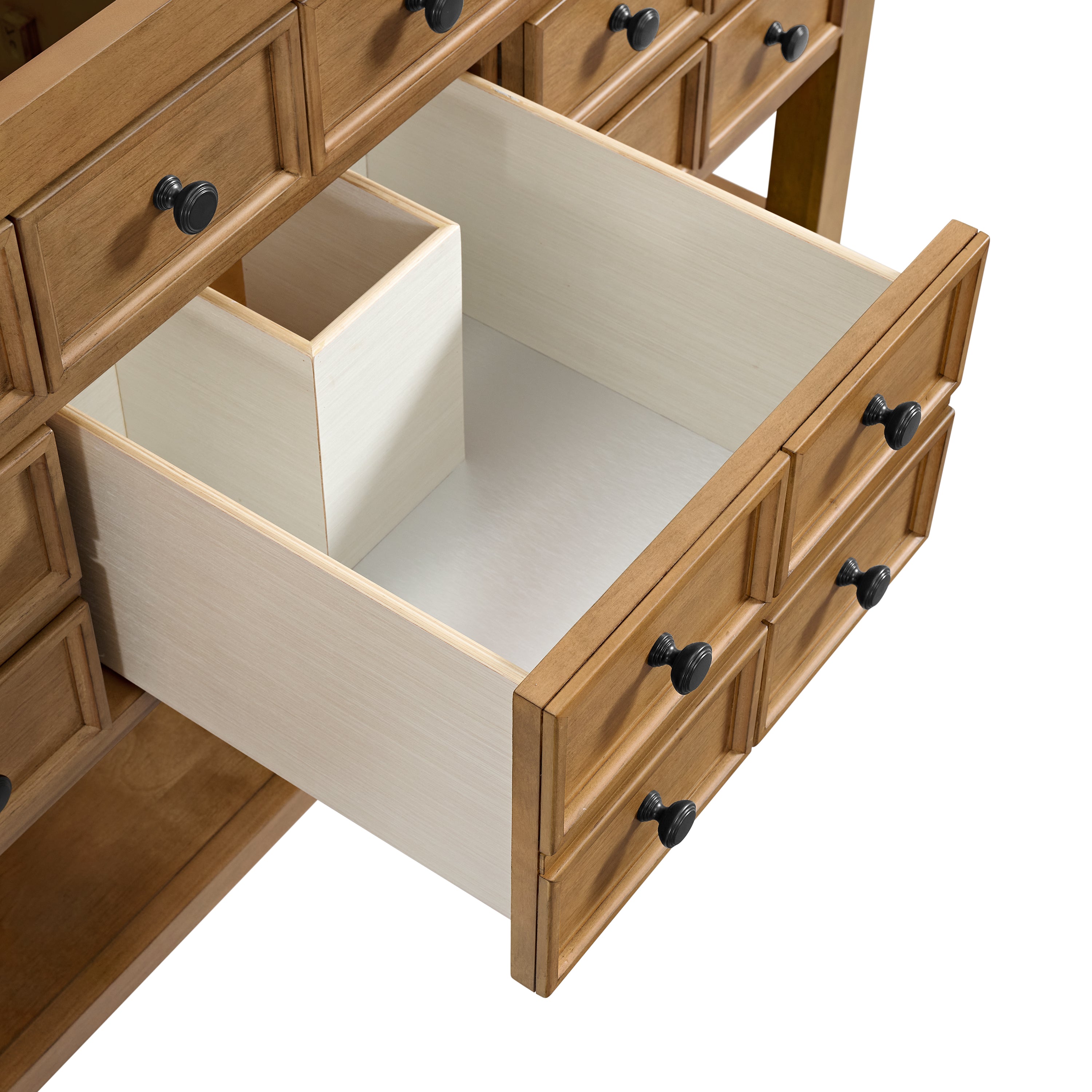 James Martin Malibu 60" Single Vanity in Amber Birch with 3cm Countertop