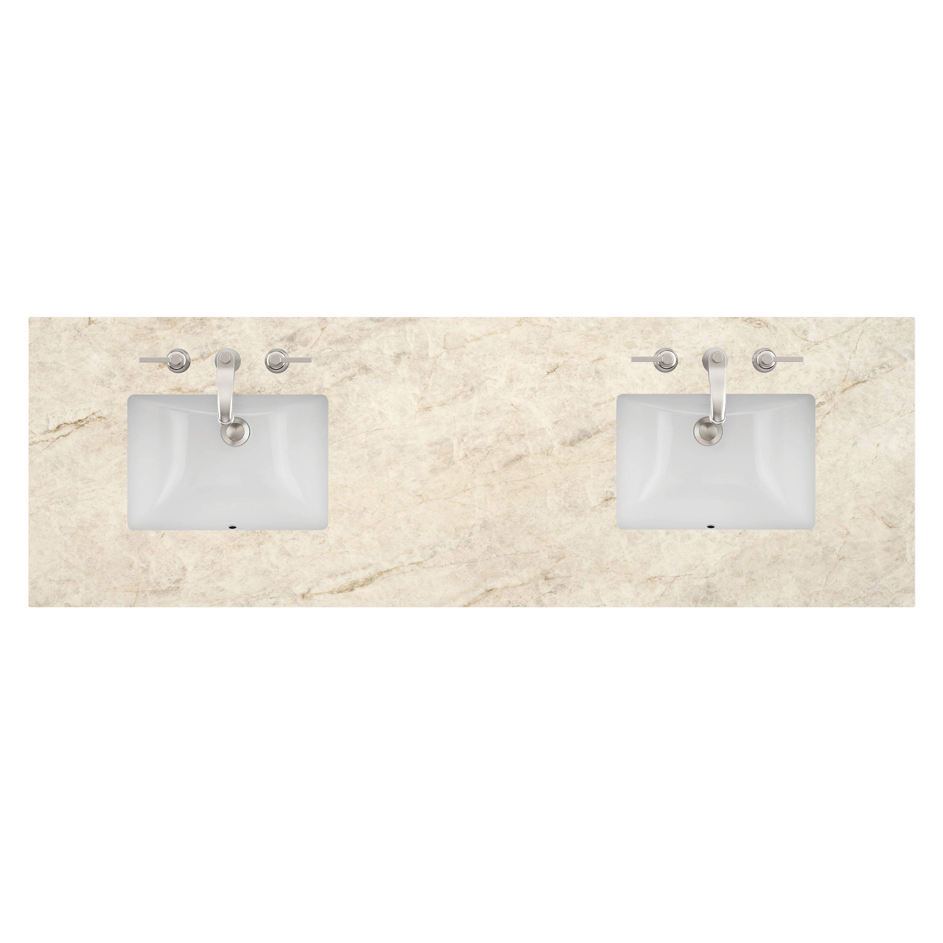 James Martin 72" Double Top with Sink, 3cm