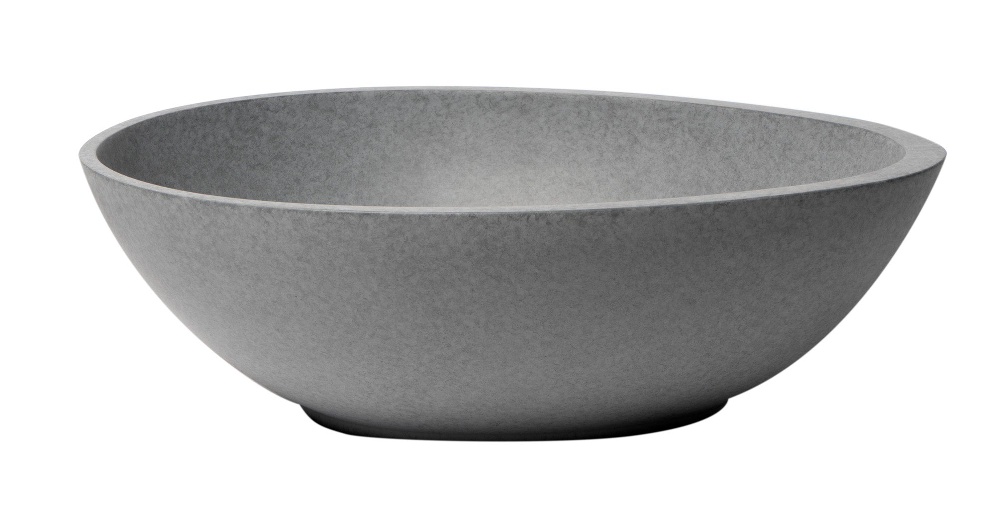 ALFI brand  ABCO21O 21" Solid Concrete Tear Drop Above Mount Vessel Sink