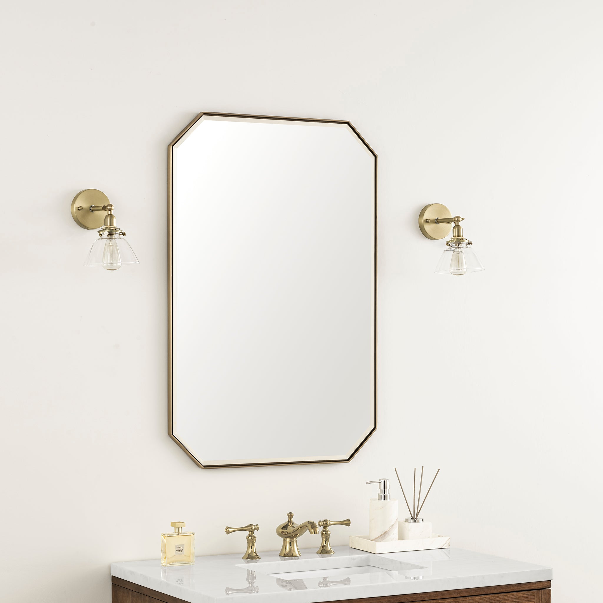 James Martin Rohe 24" Octagonal Mirror